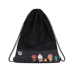 ARENA S21 U LINE FRIENDS MESH BAG BLACK