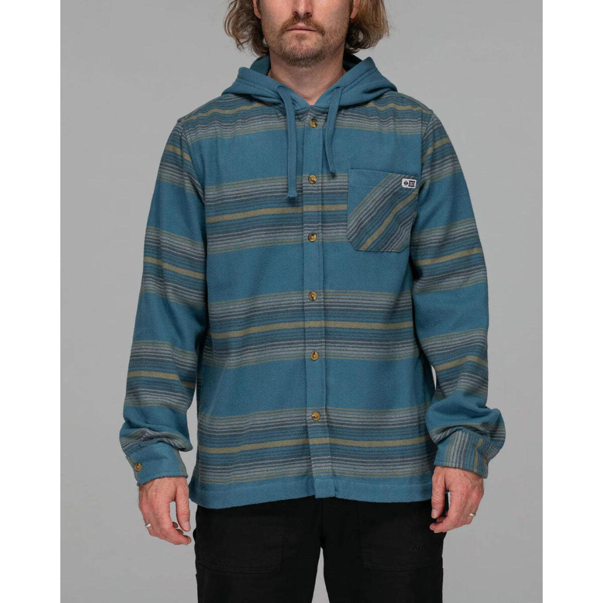 Salty Crew - Outback Hooded Sweat Homme - Sweat-shirt - Bleu - 40 M - Decathlon