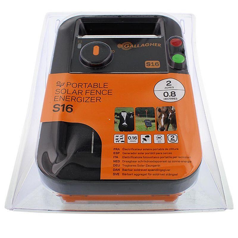 energizzatore con batteria - 6v/0,16j Gallagher S16 2/6