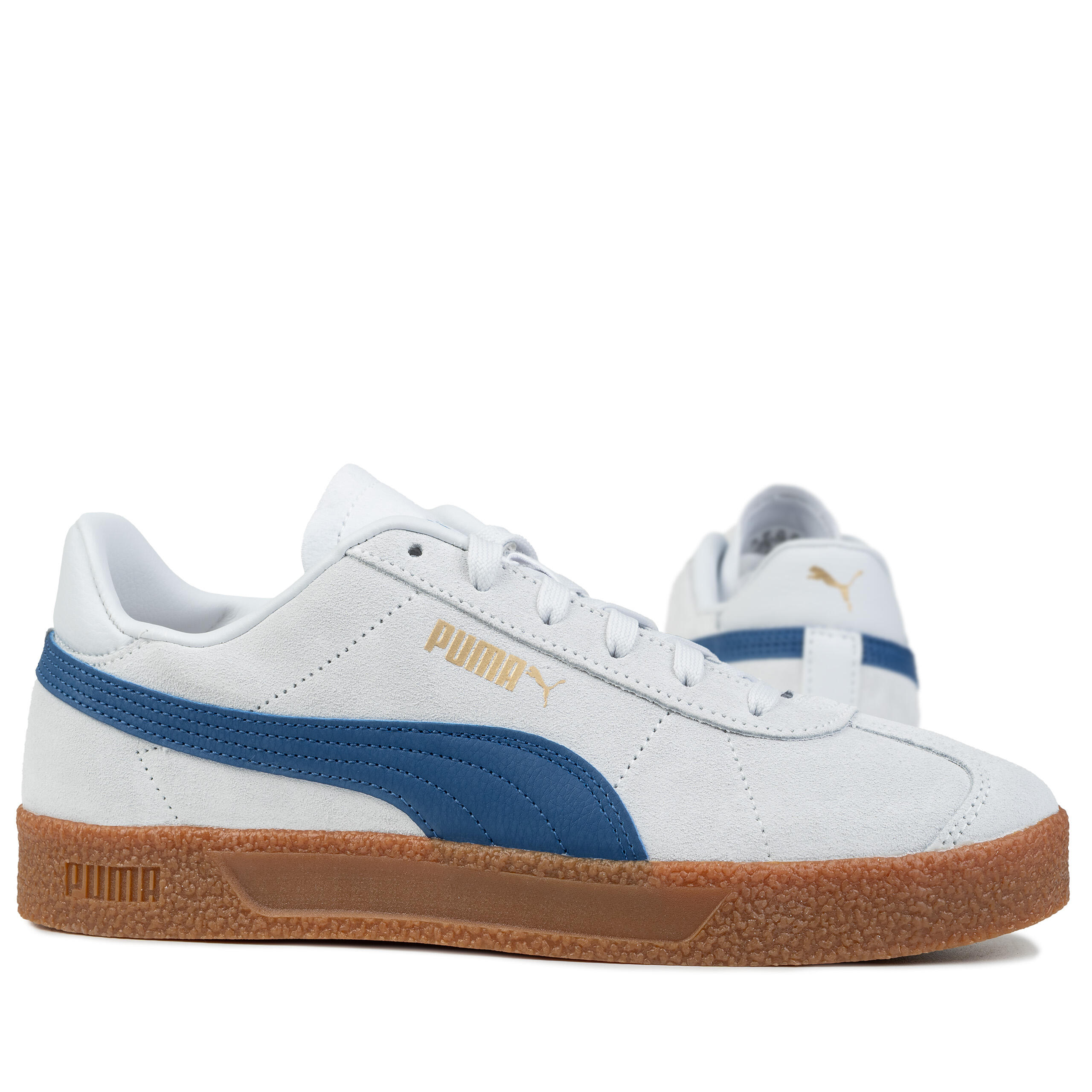 Sneakers Club PUMA Silver Mist Clyde Royal Gold Gray Blue 7/7