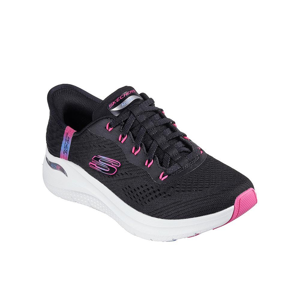 Sapatilhas Skechers Mulher Arch Fit 2.0 - Easy Chic Pretas 2/5