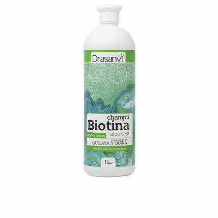 Fettregulierendes Shampoo Drasanvi Biotina Y Aloe Vera 1 L