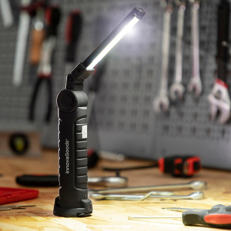 Magnetyczna latarka LED z możliwością ładowania 5 w 1 InnovaGoods 8 W + 1 W