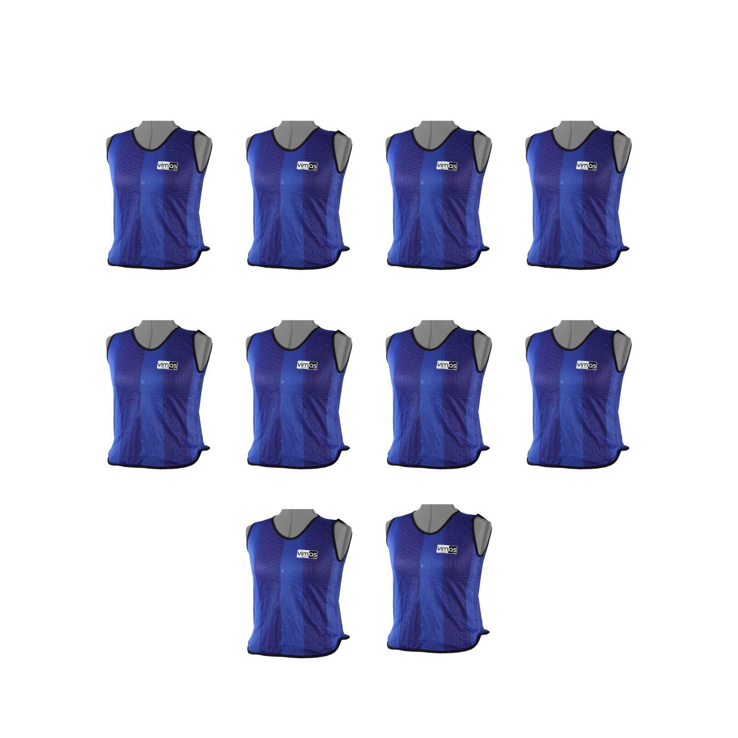 Set de 10 Petos de Competición Azul 2/2