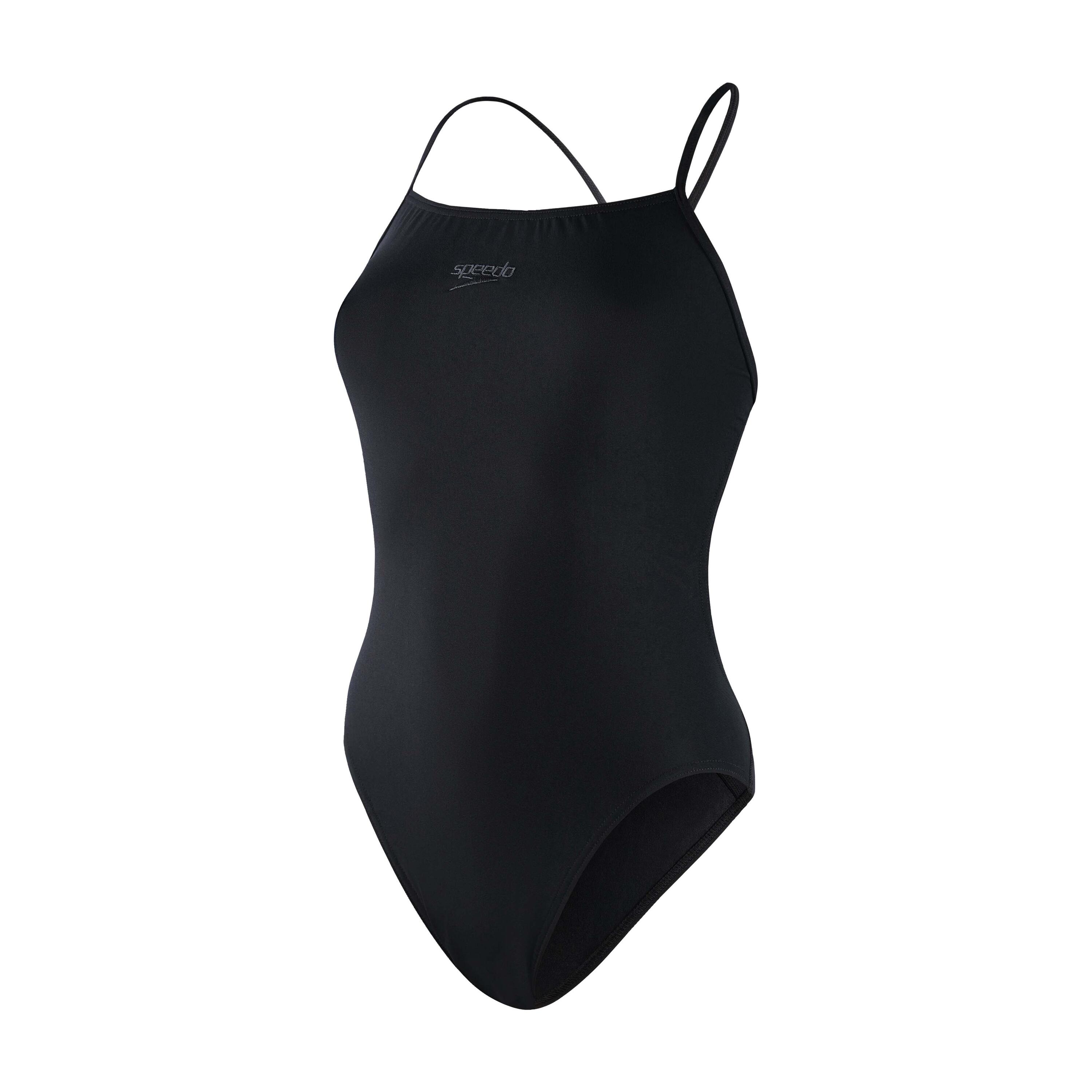 Speedo Endurance+ Thinstrap Swimsuit, Black 4/7