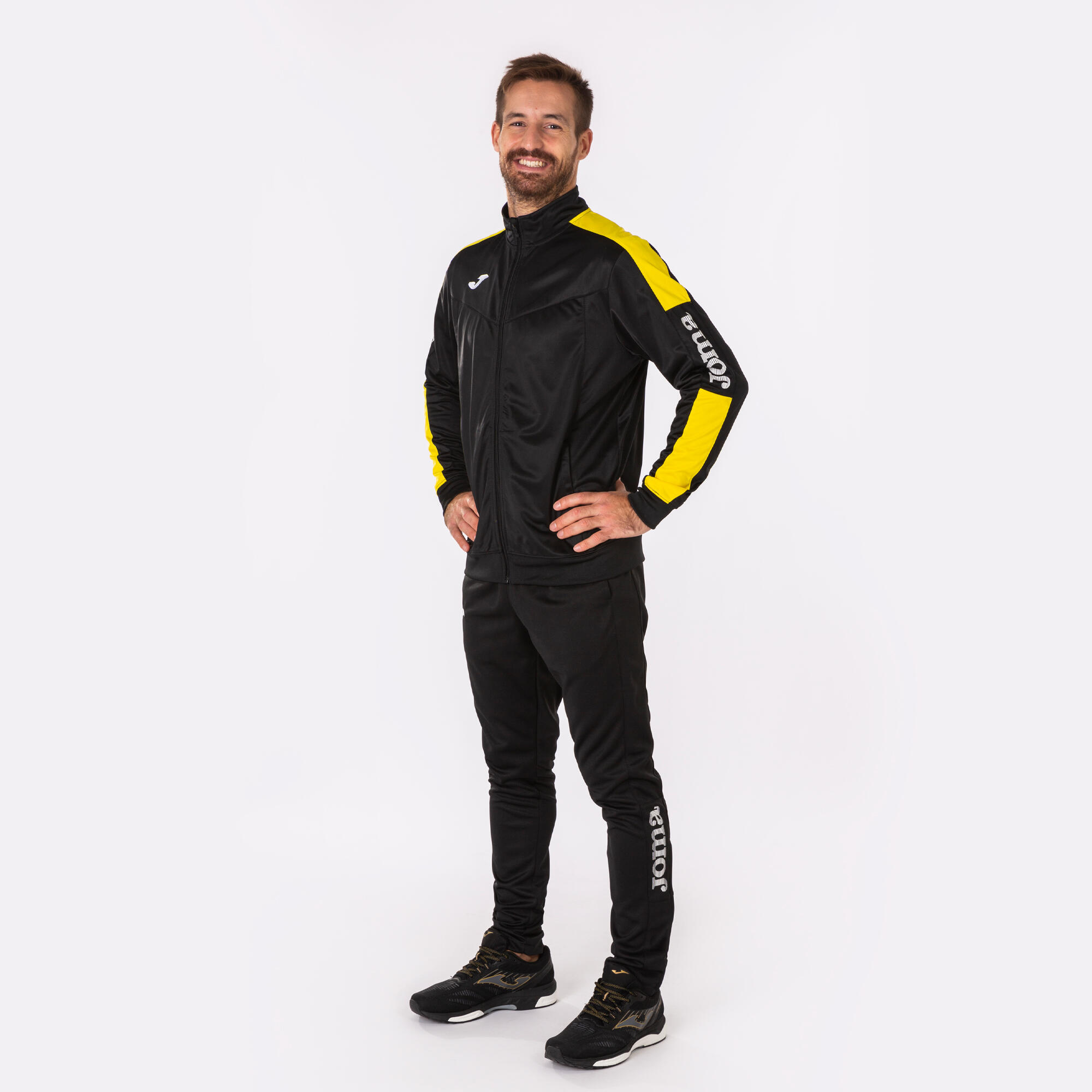 Chaqueta Fútbol Niños Joma Championship IV Negro 3/5