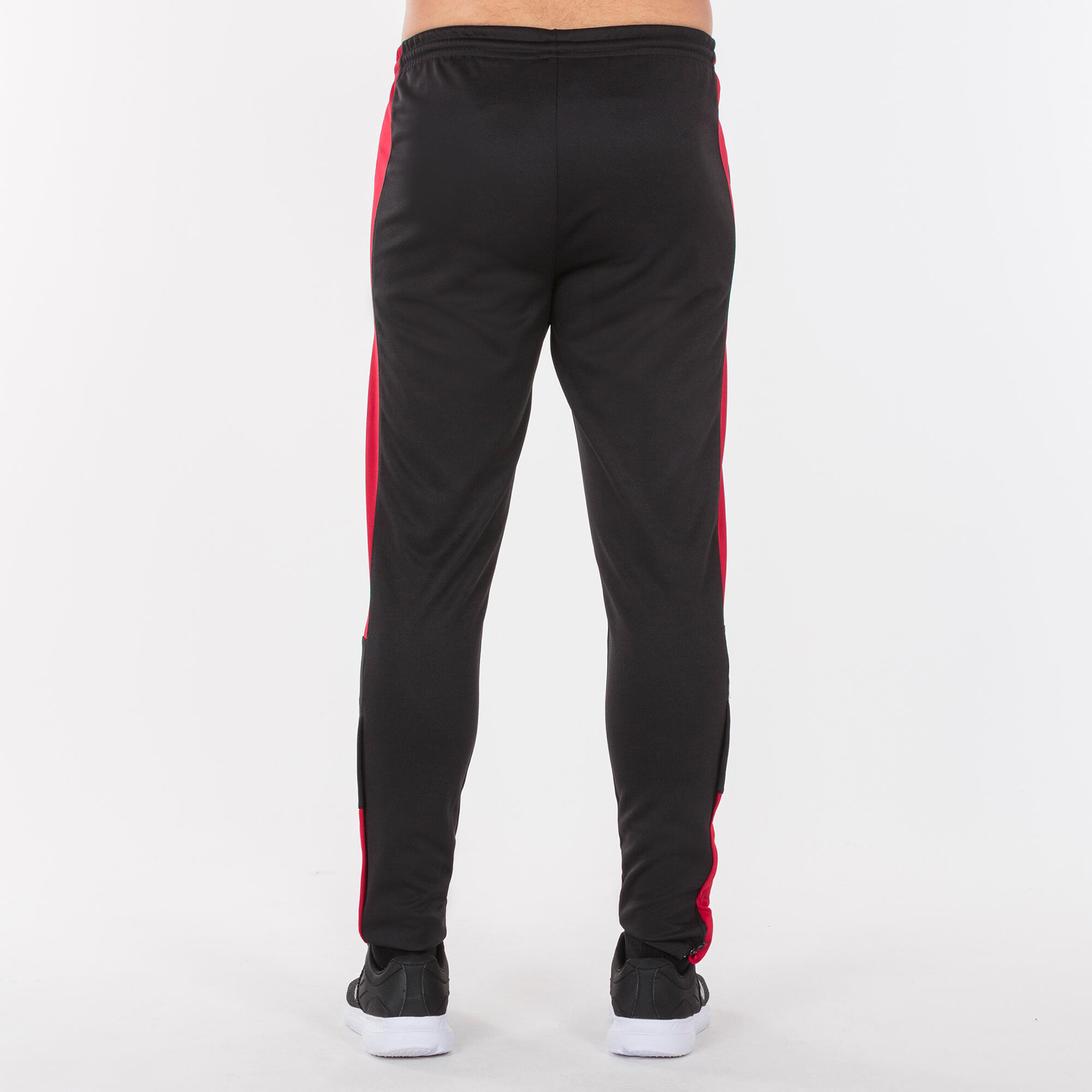 Joma Championship IV Lange Hose für Herren - Schwarz/Rot - Größe XXS 3/6