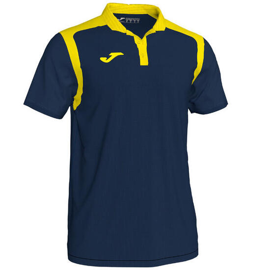 Polo Manches Courtes Football Enfants Joma Championship V Bleu Marine