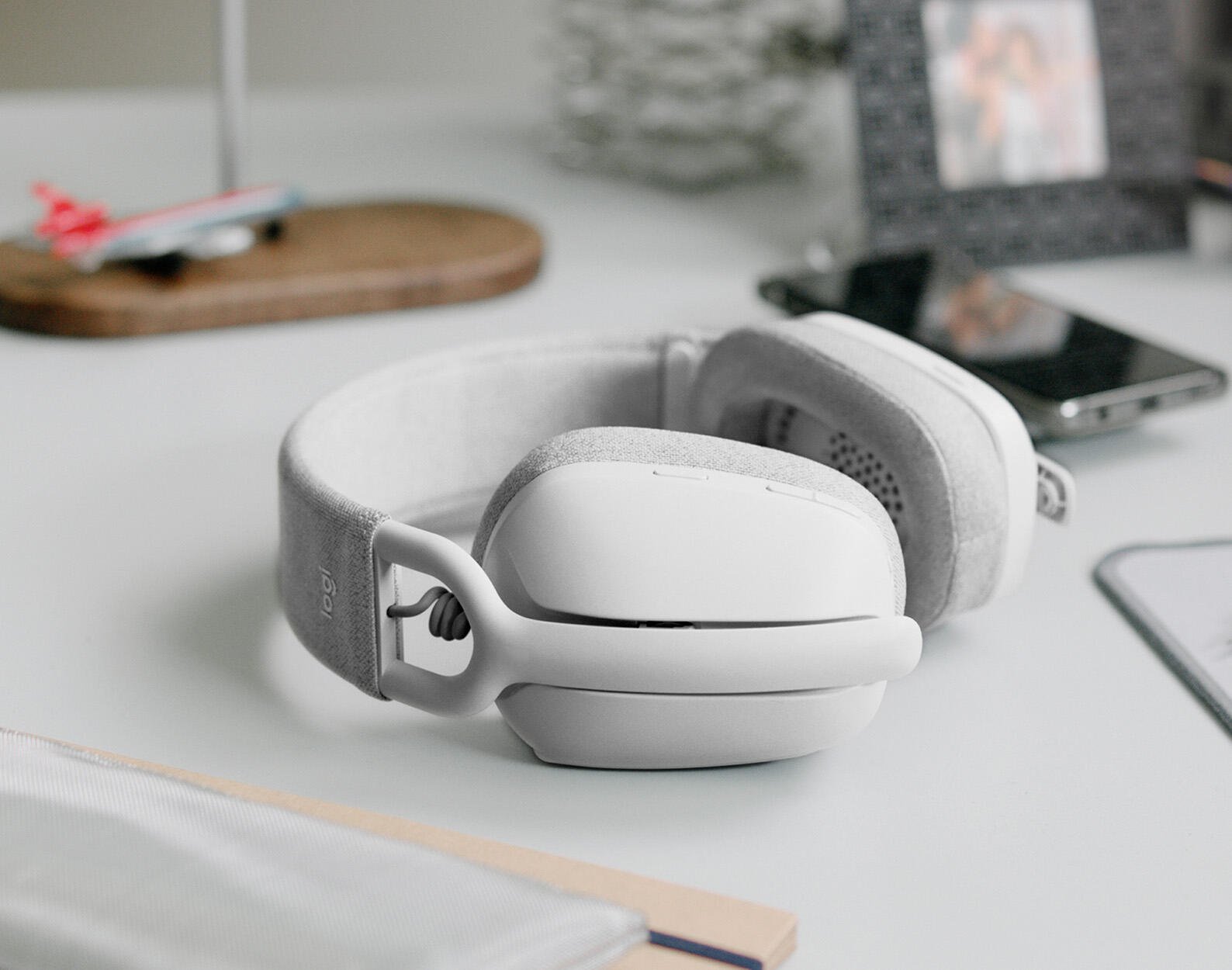 Kopfhörer mit Mikrofon Logitech USB 4/5