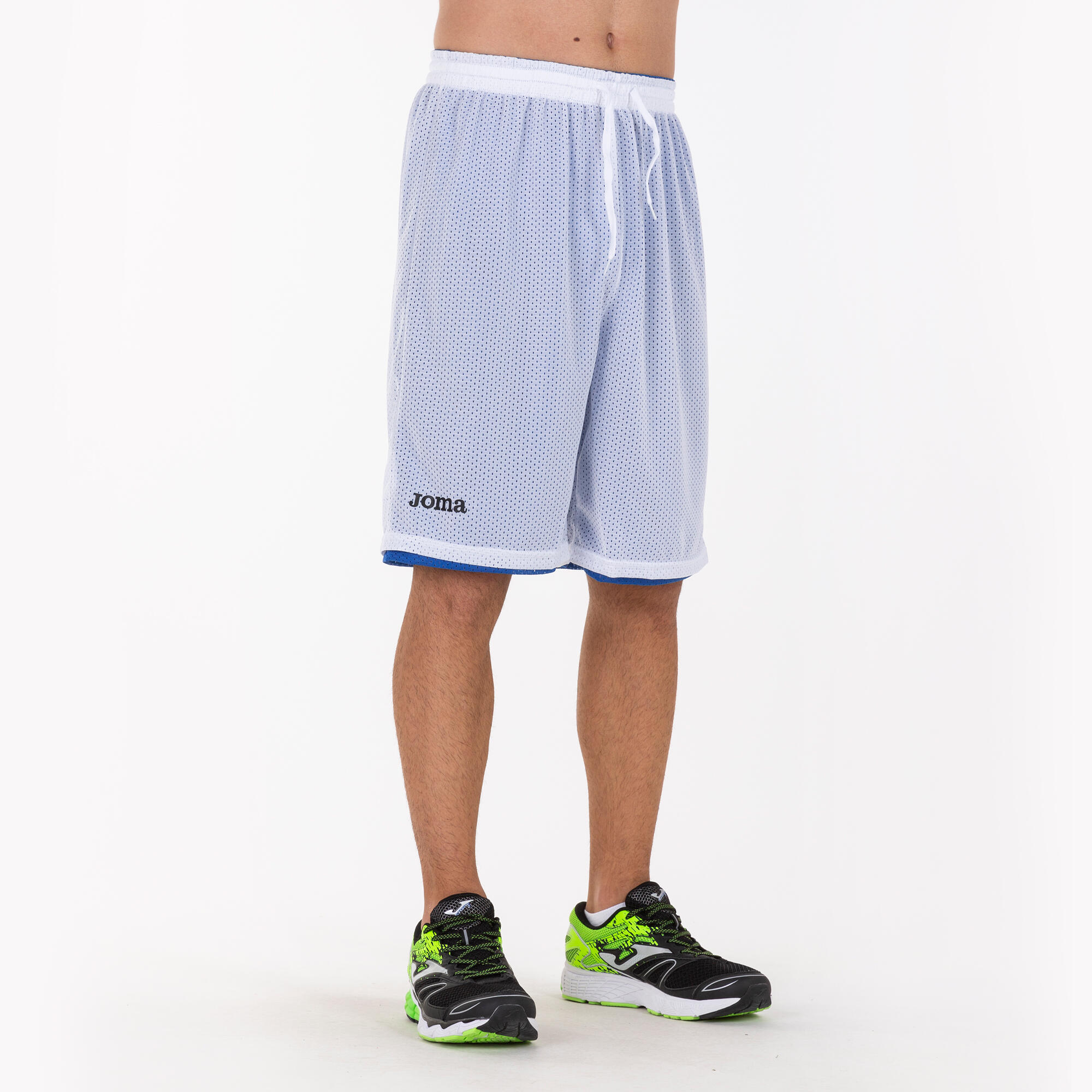 Short Basket-Ball Homme Joma ROOKIE Bleu Roi 3/5