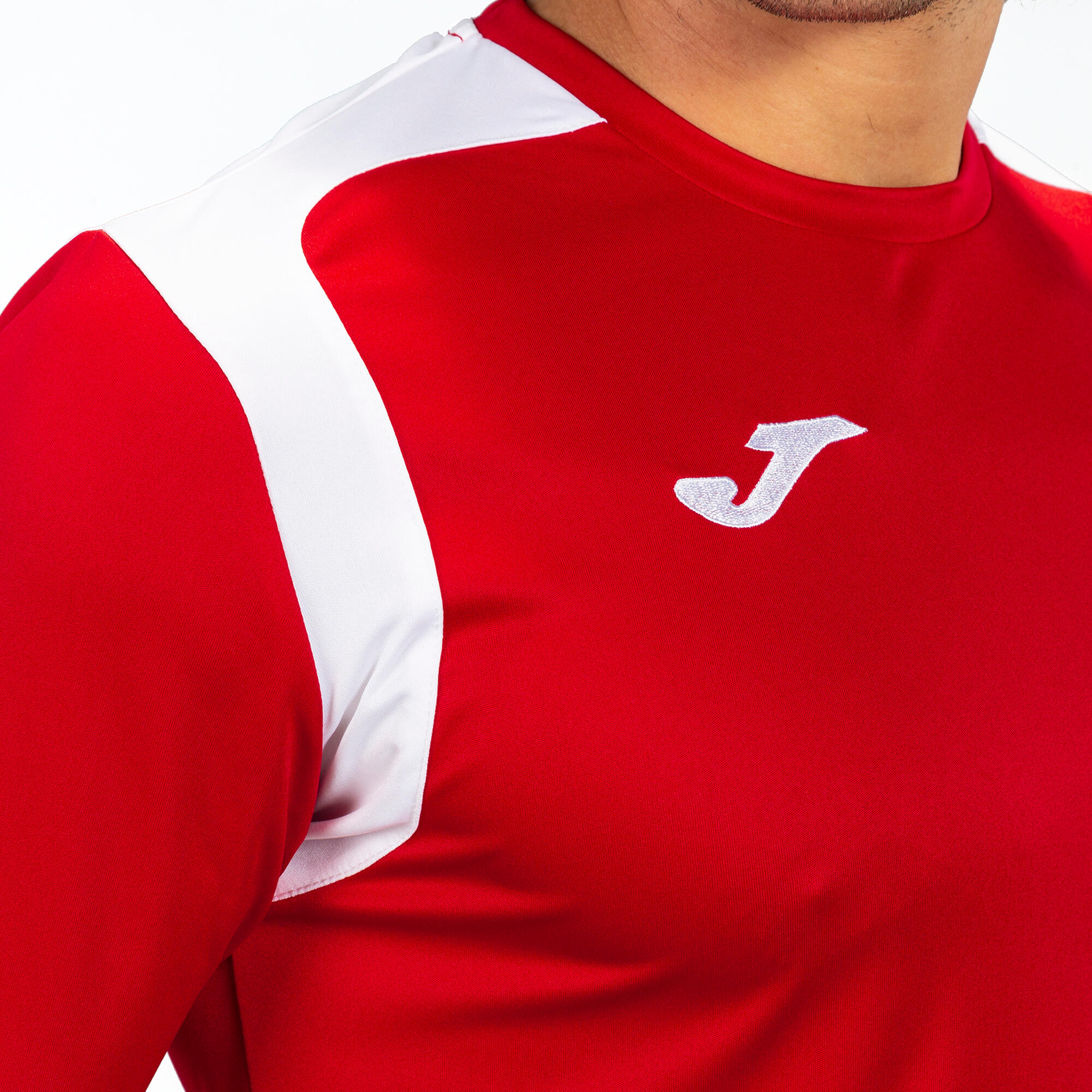 Maillot Manches Courtes Football Homme Joma Championship V Rouge 4/5