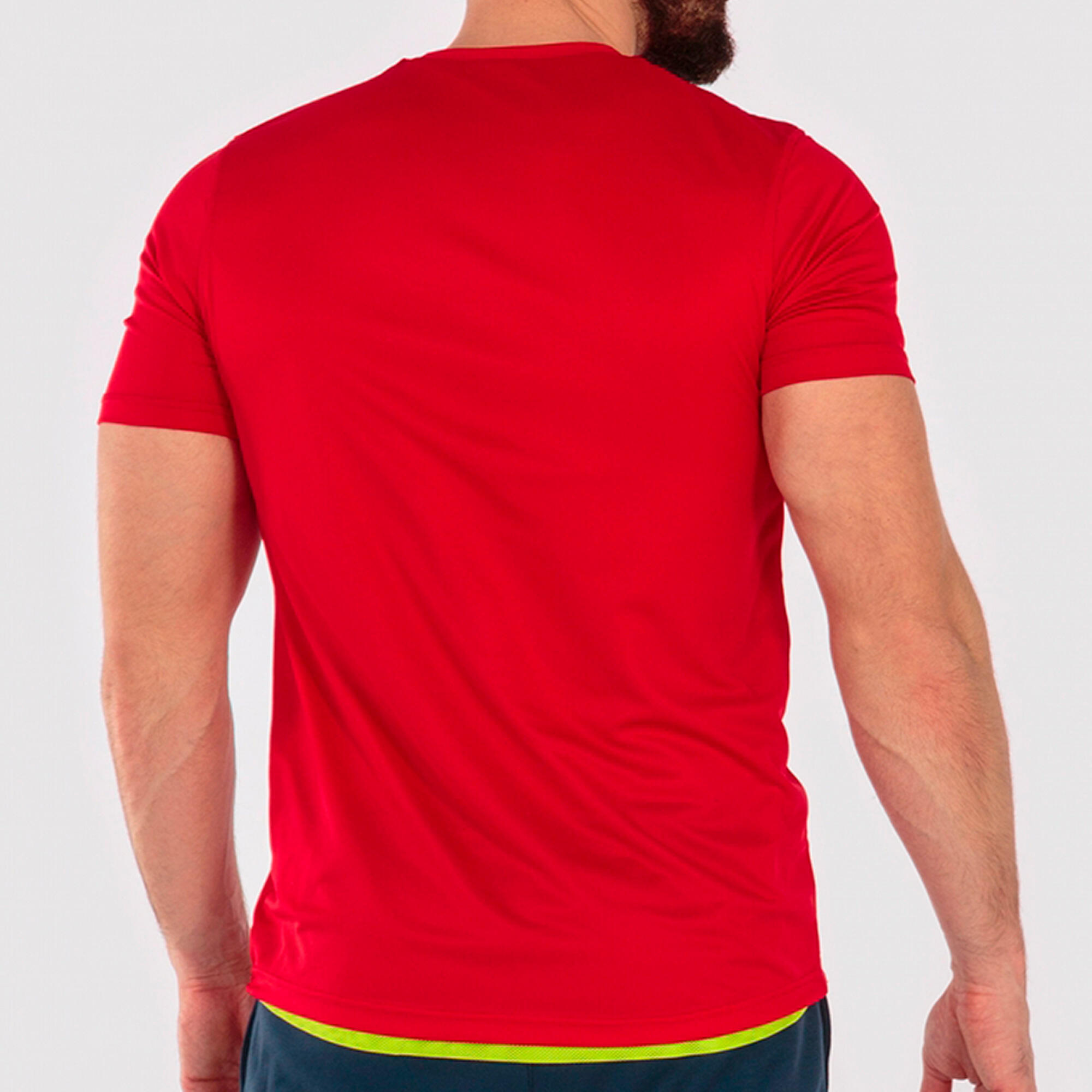 Camiseta Manga Corta Fútbol Hombre Joma Combi Reversible Rojo 5/5