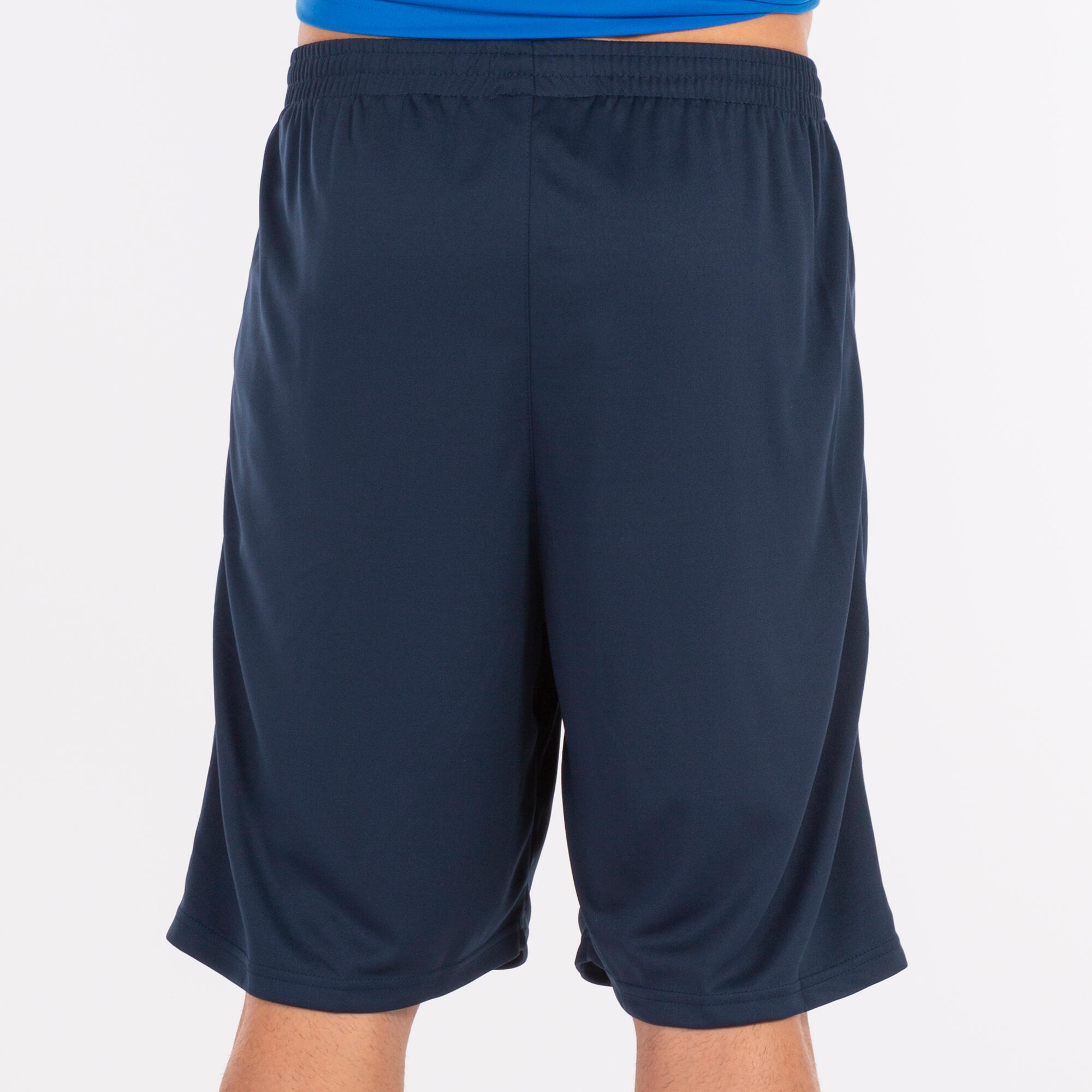 Short Basket-Ball Enfants Joma Nobel Long Bleu Marine 3/5