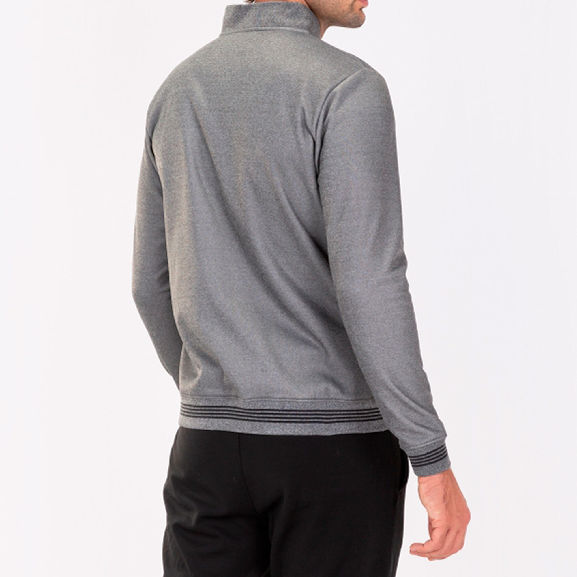 Veste Football Enfants Joma Campus III Gris Melange 5/5