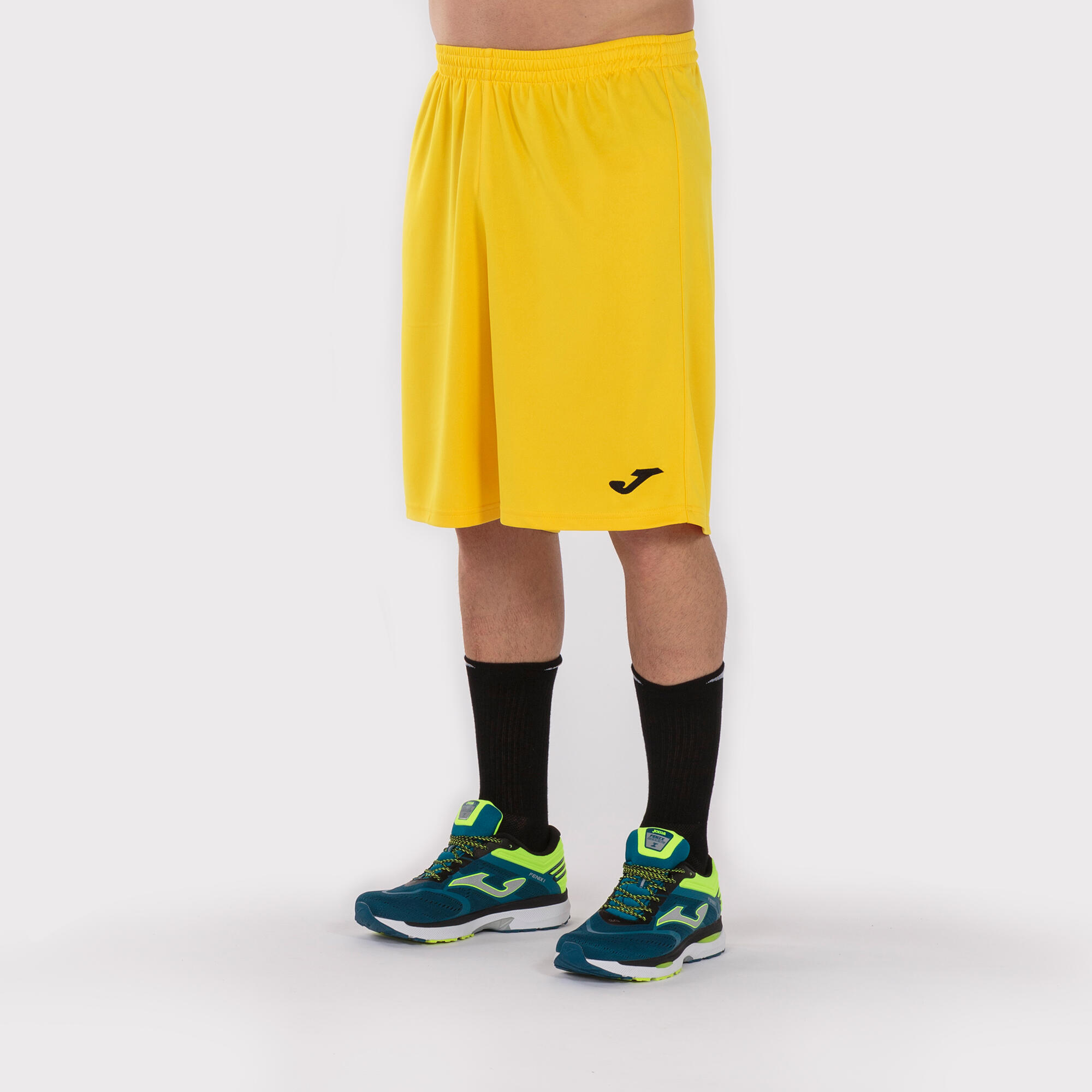 Short Basket-Ball Homme Joma Nobel Long Jaune 3/5