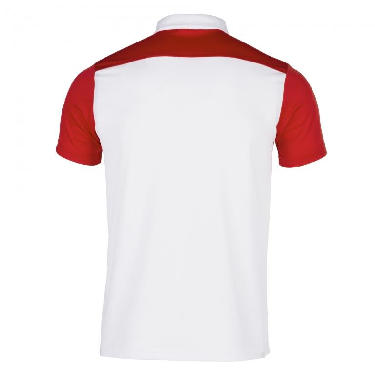 Polo Manches Courtes Football Enfants Joma Hobby II Blanc 2/7