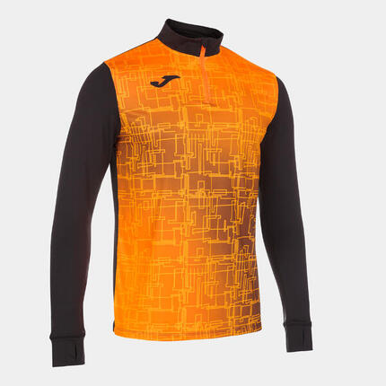 Sweat-Shirt Running Homme Joma Elite VIII Noir