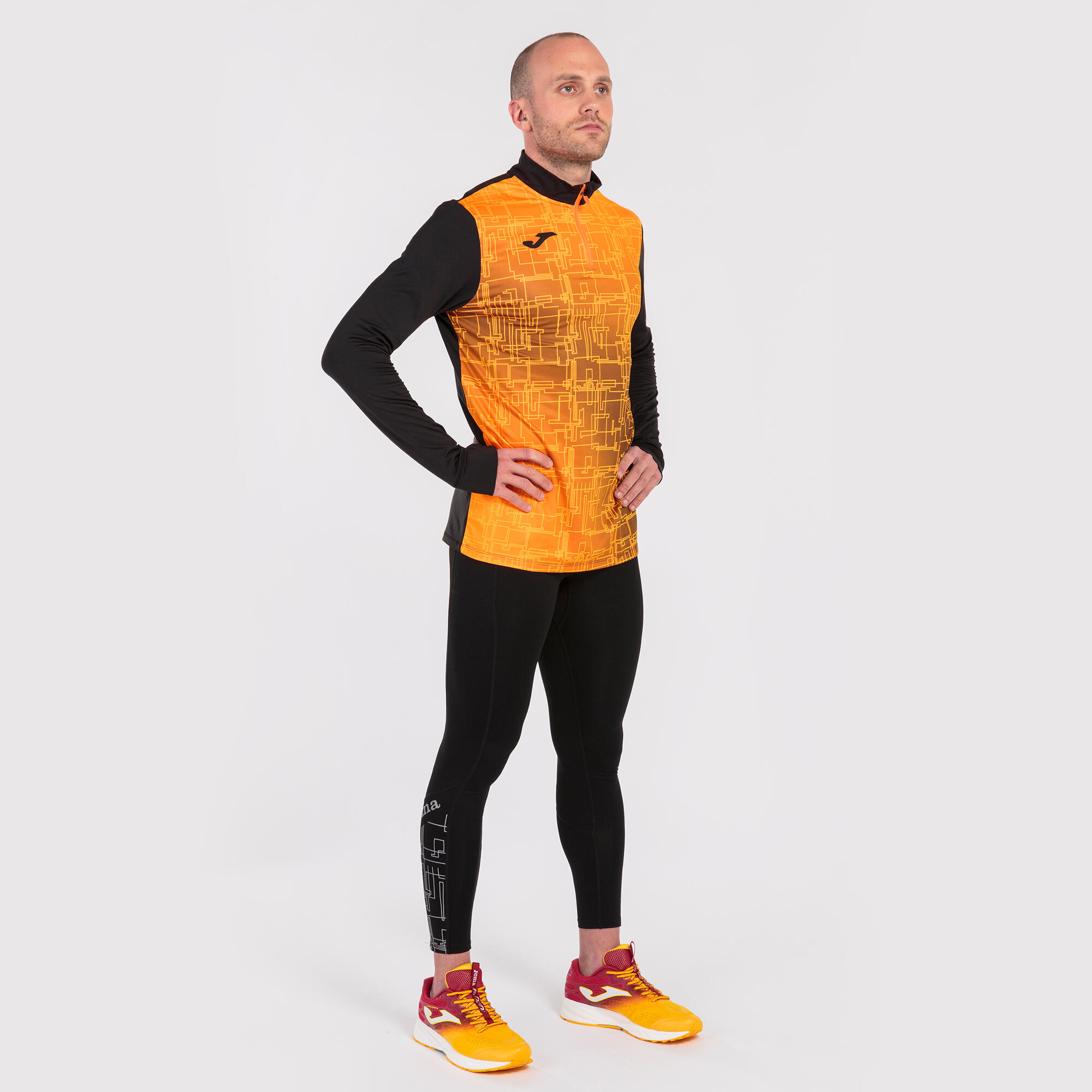 Sudadera Running Niños Joma Elite VIII Negro 4/5