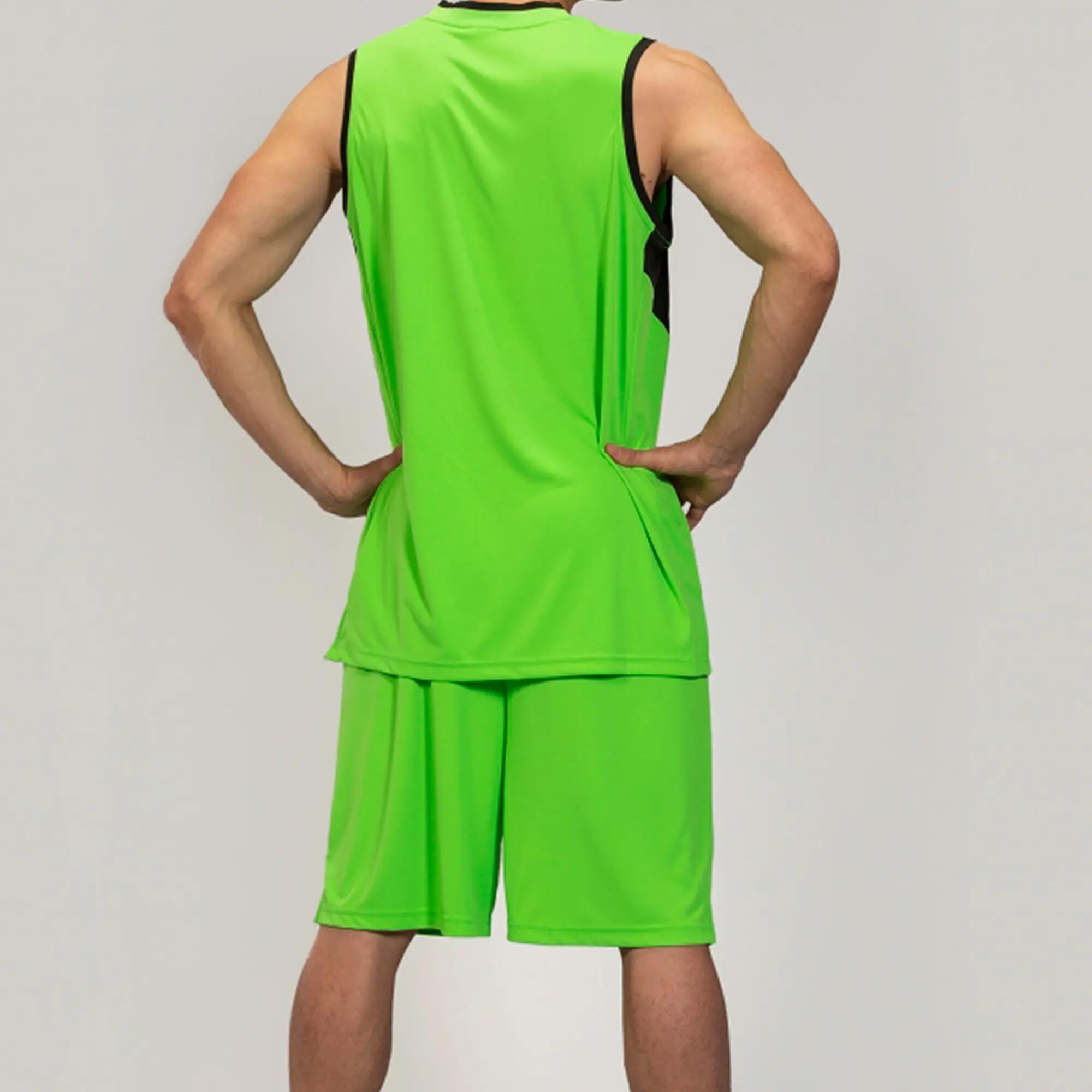 Ensemble Basket-Ball Homme Joma Campus Vert Fluo 4/5