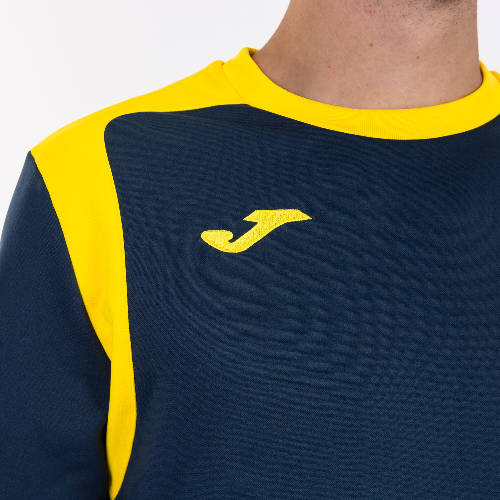 Joma Champion V Sweater Heren - Donker marine, Geel, L 4/5