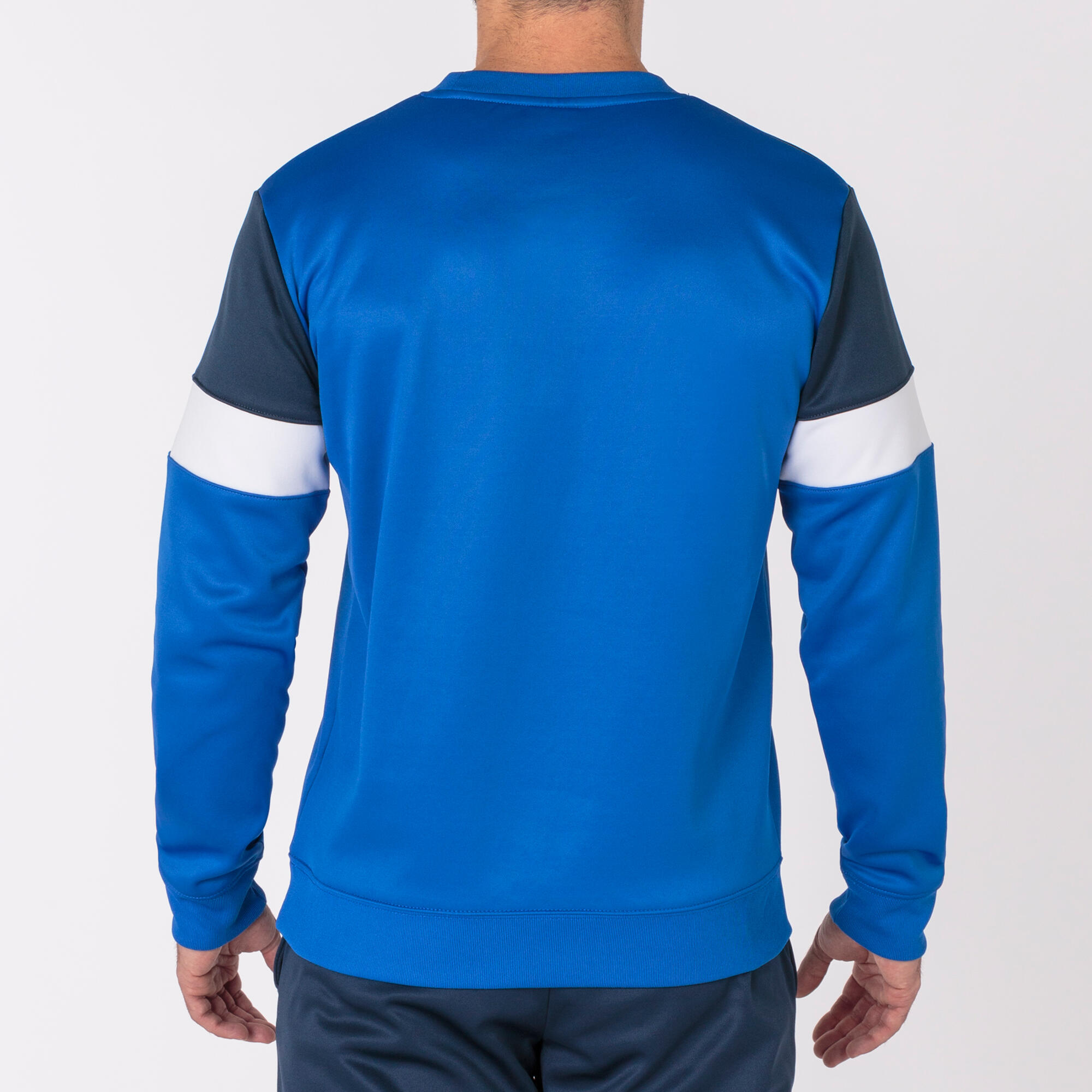 Sweat-Shirt Football Homme Joma Crew IV Bleu Roi 3/5