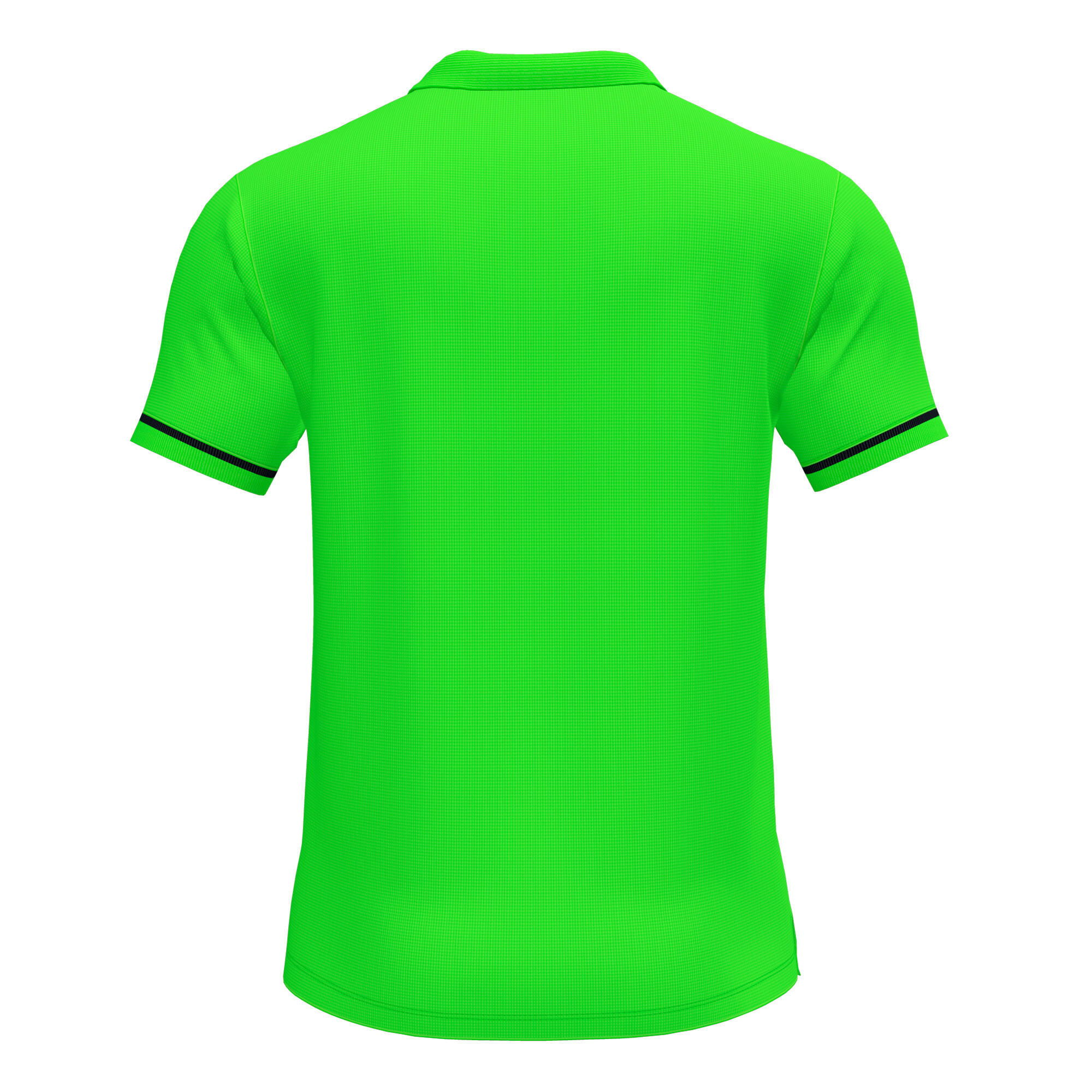 Polo Manga Corta Fútbol Hombre Joma Championship VI Verde Flúor 3/4