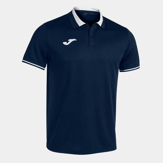 Polo Manches Courtes Football Homme Joma Championship VI Bleu Marine
