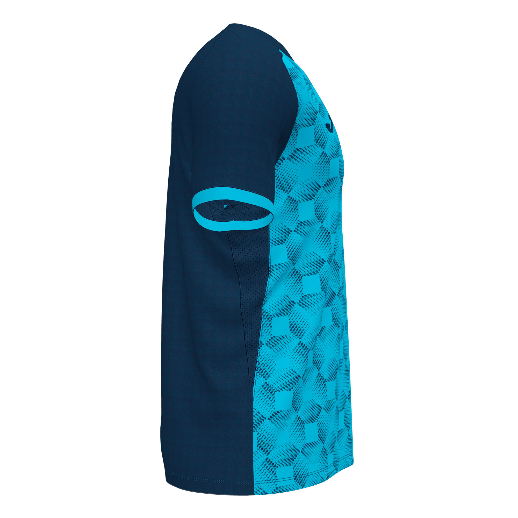 Maillot Manches Courtes Football Homme Joma Supernova III Bleu Marine 4/4