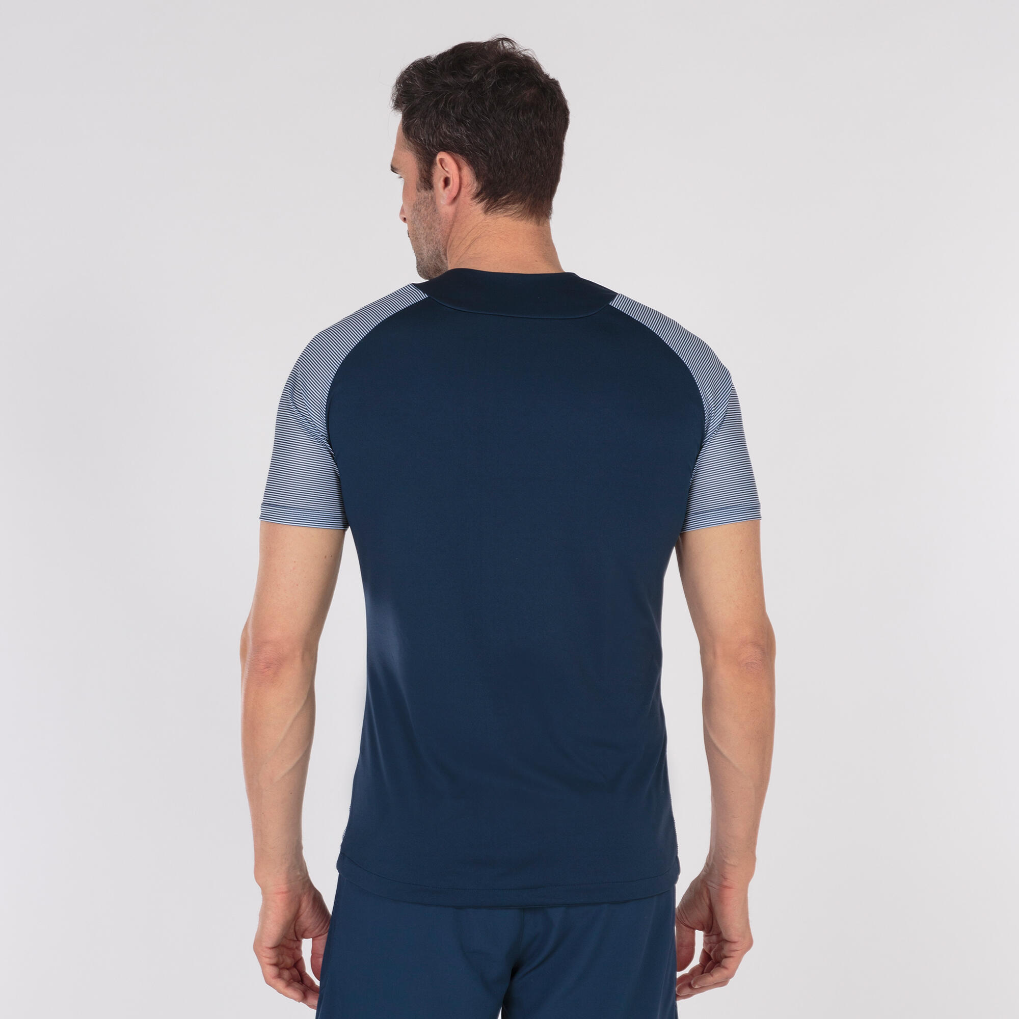 Camiseta Manga Corta Fútbol Hombre Joma Essential II Marino 3/5