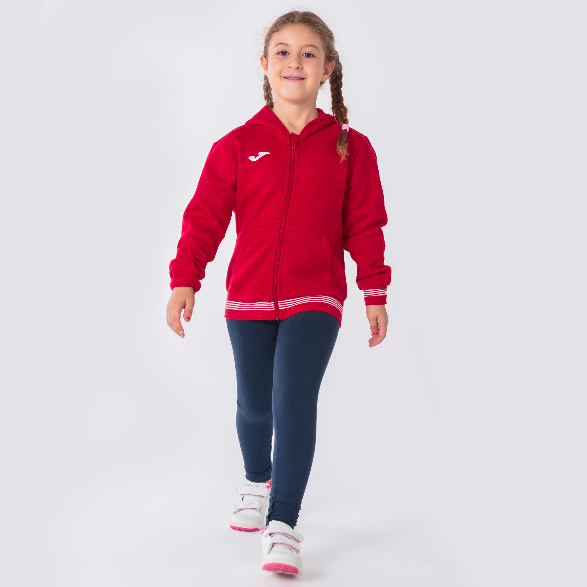 Veste À Capuche Football Enfants Joma Campus III Rouge 4/5