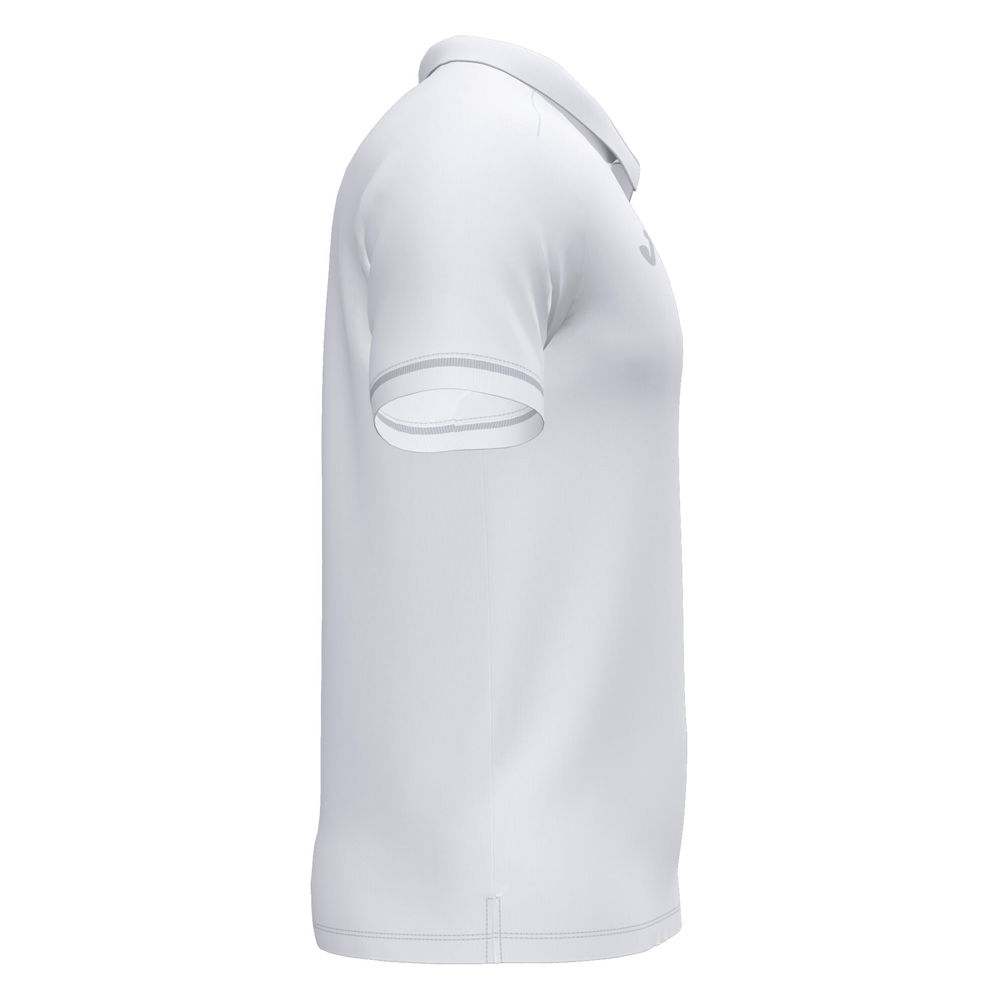 Polo Manga Corta Fútbol Niños Joma Championship VI Blanco 4/4