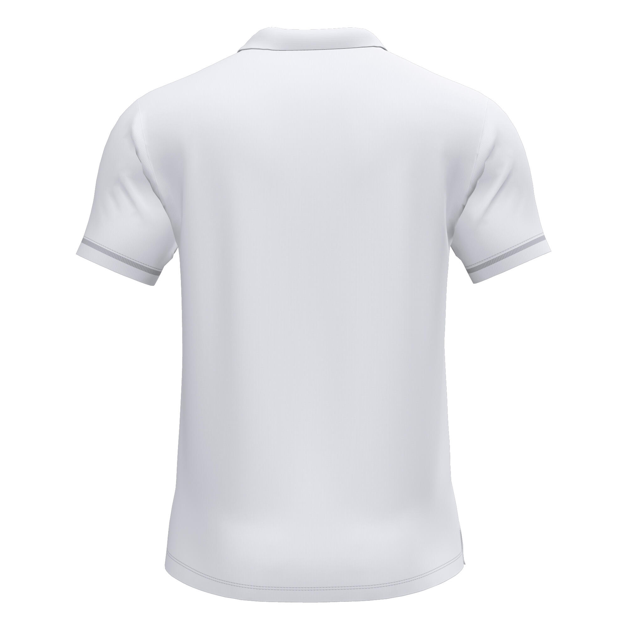Polo Manga Corta Fútbol Niños Joma Championship VI Blanco 3/4