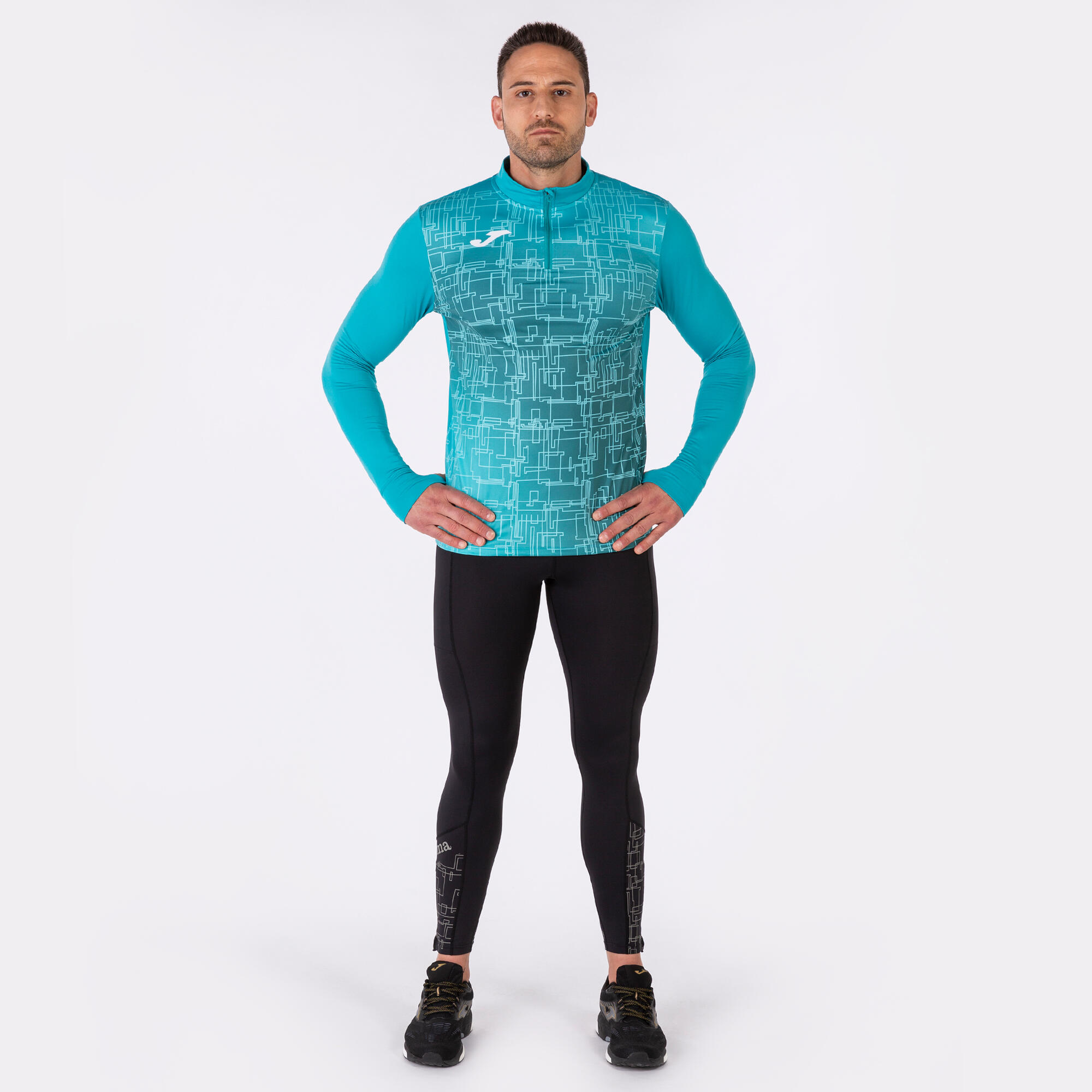 Sudadera Running Niños Joma Elite VIII Turquesa 4/5