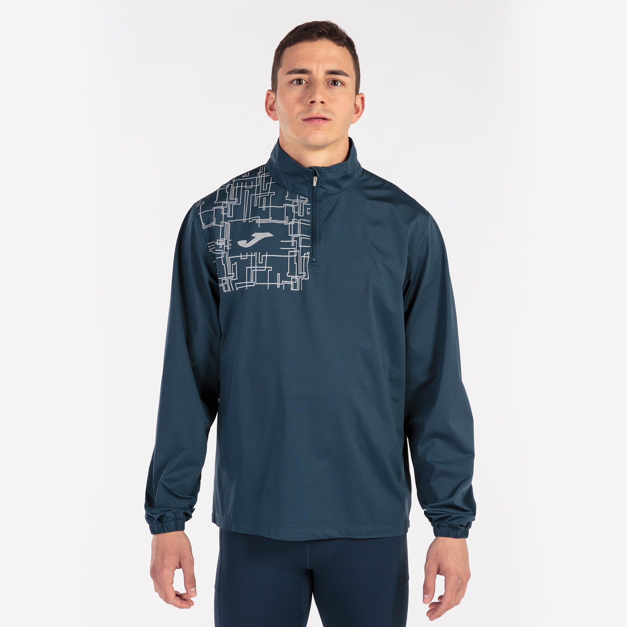 Joma Felpa con Cappuccio Elite VIII in Marino - 102234.331.2XL 2/6