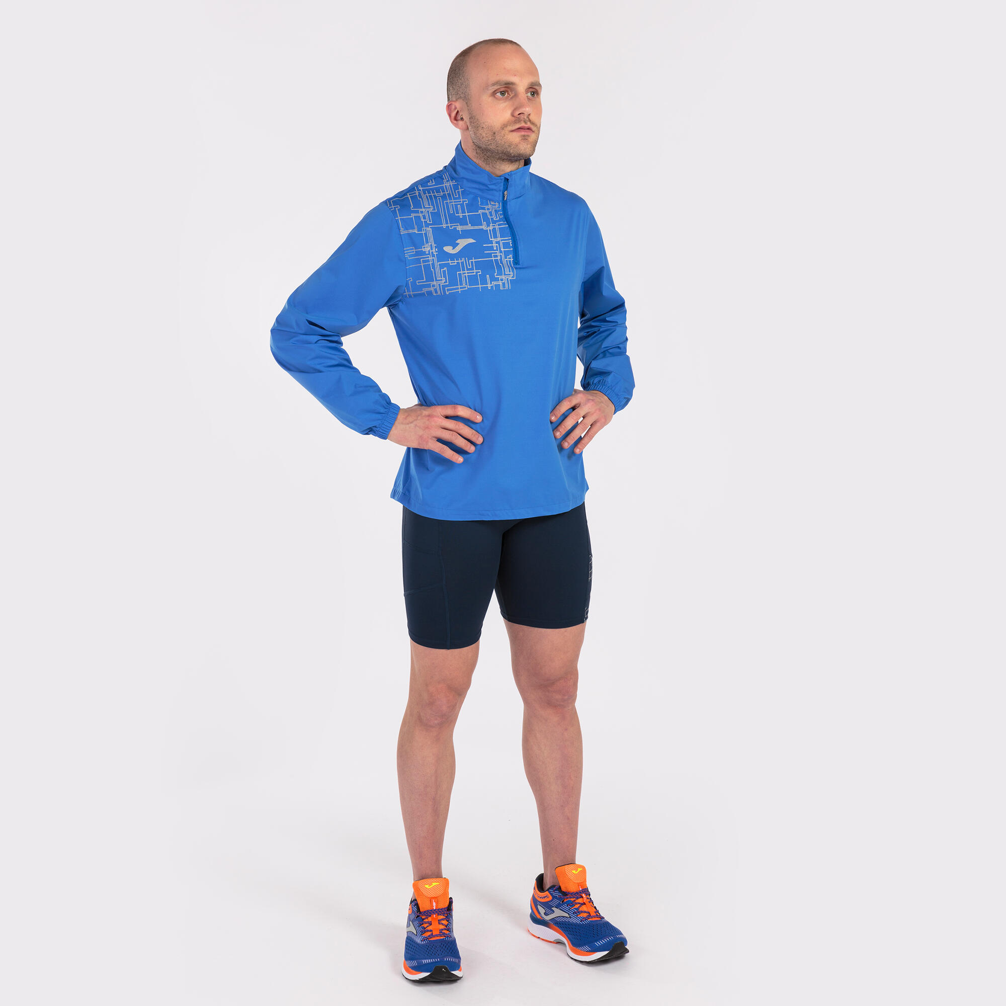 Felpa senza cappuccio Joma Elite VIII Royal 2XL 4/5