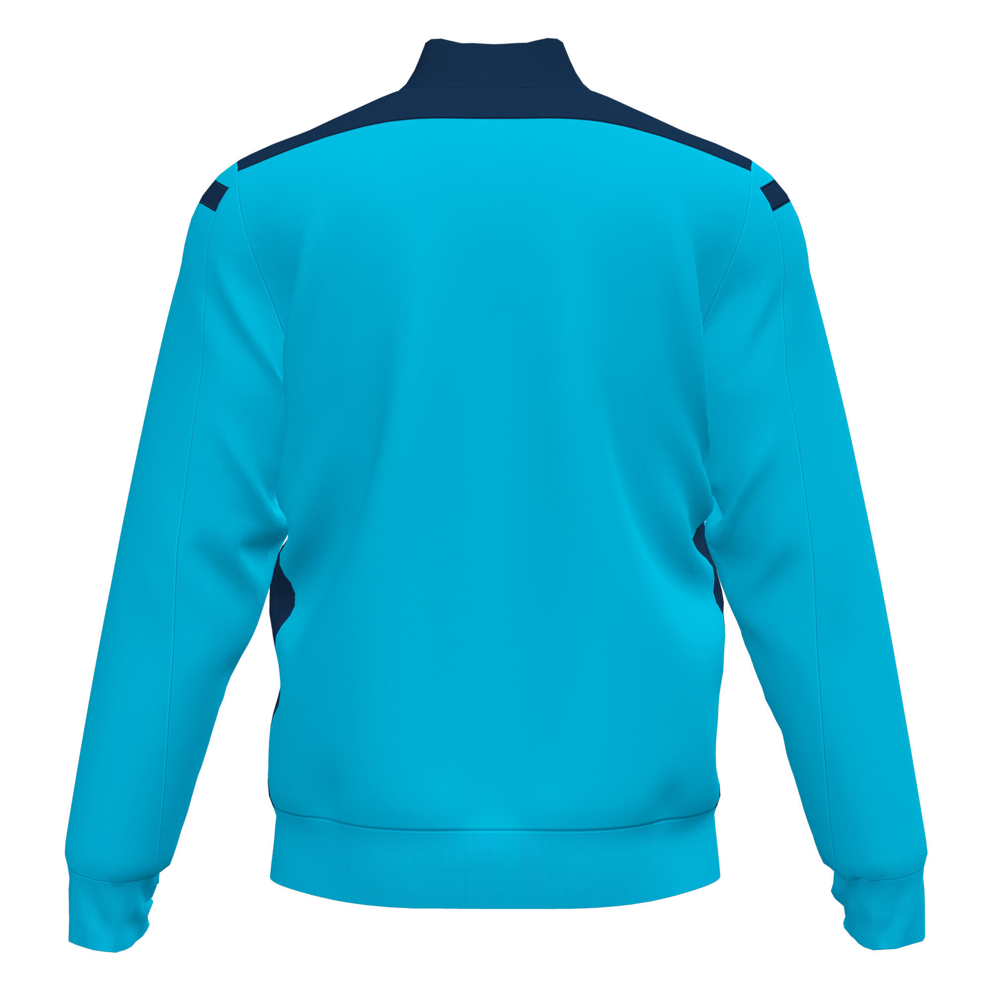 Joma Championship VI Ziptop Heren - Fluor Turquoise / Marine 3/4