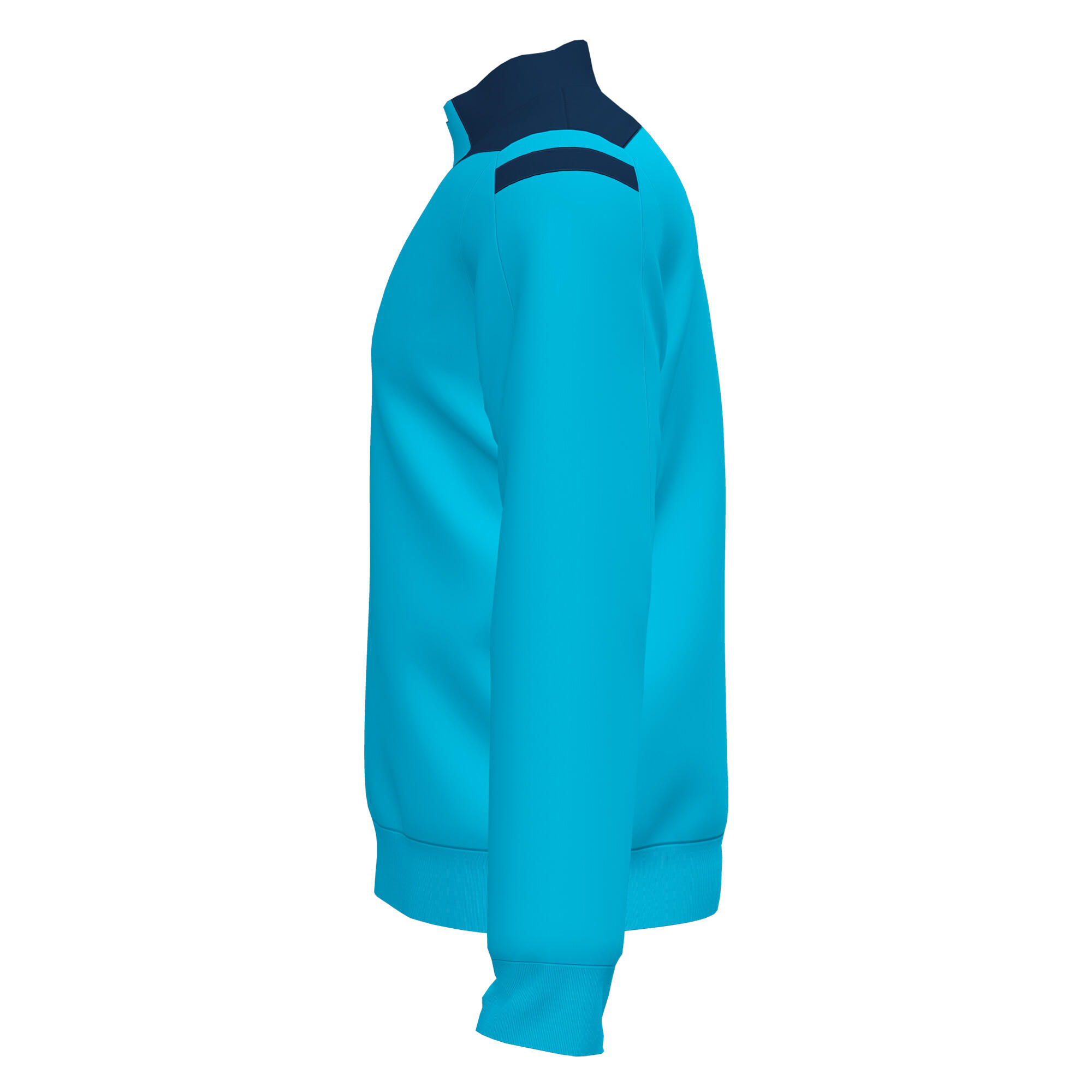 Joma Championship VI Ziptop Heren - Fluor Turquoise / Marine 2/4
