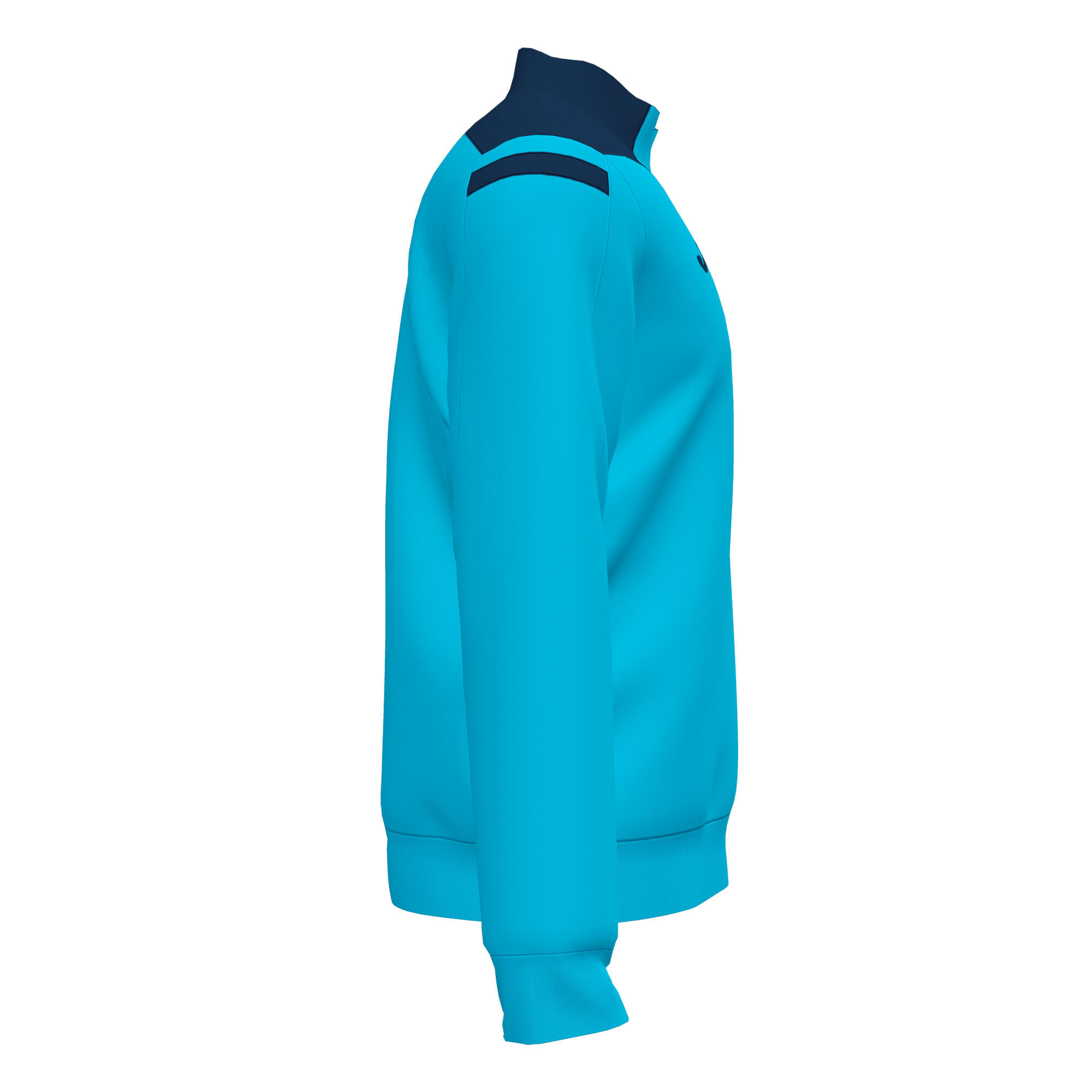 Joma Championship VI Ziptop Heren - Fluor Turquoise / Marine 4/4