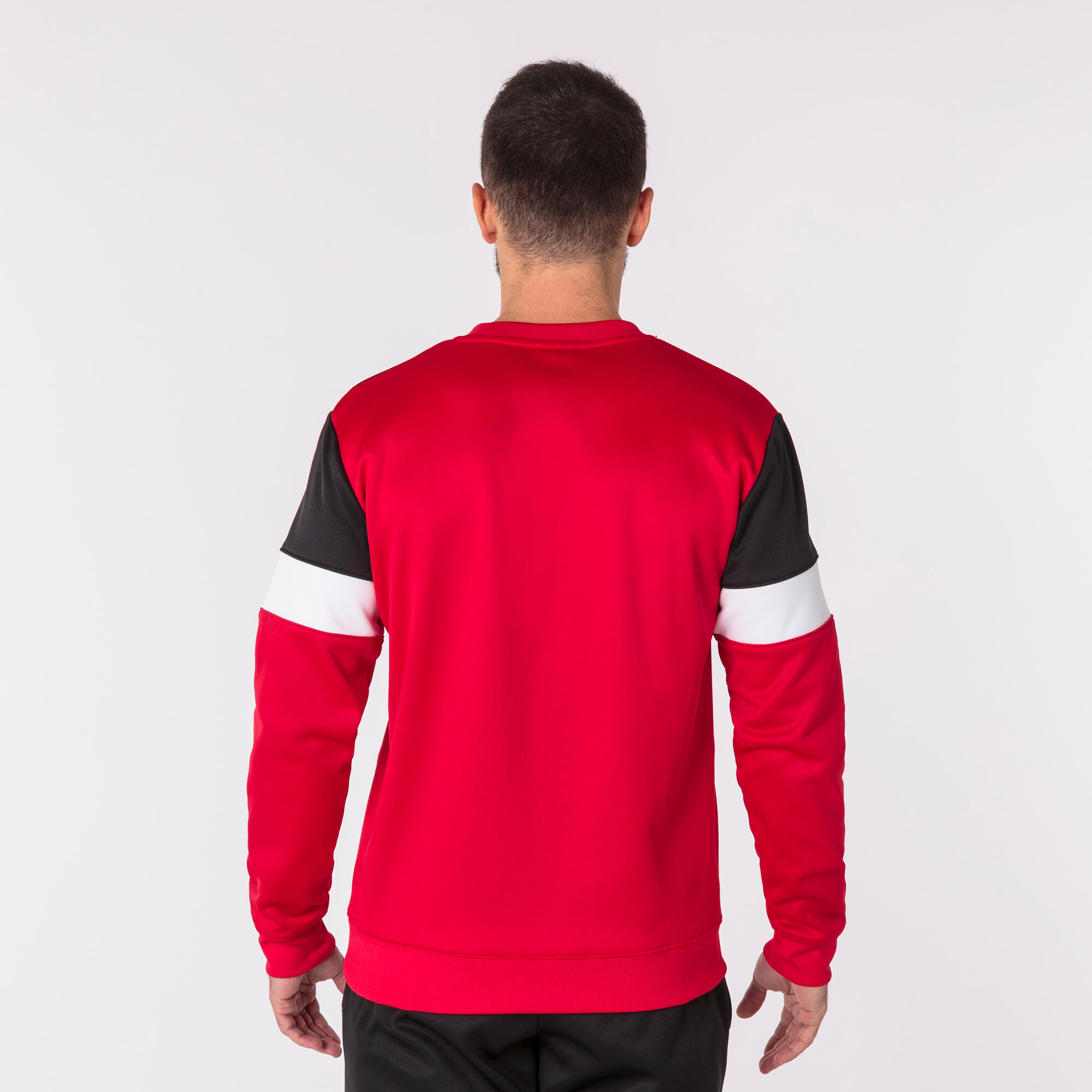 Sweat-Shirt Football Homme Joma Crew IV Rouge 3/5