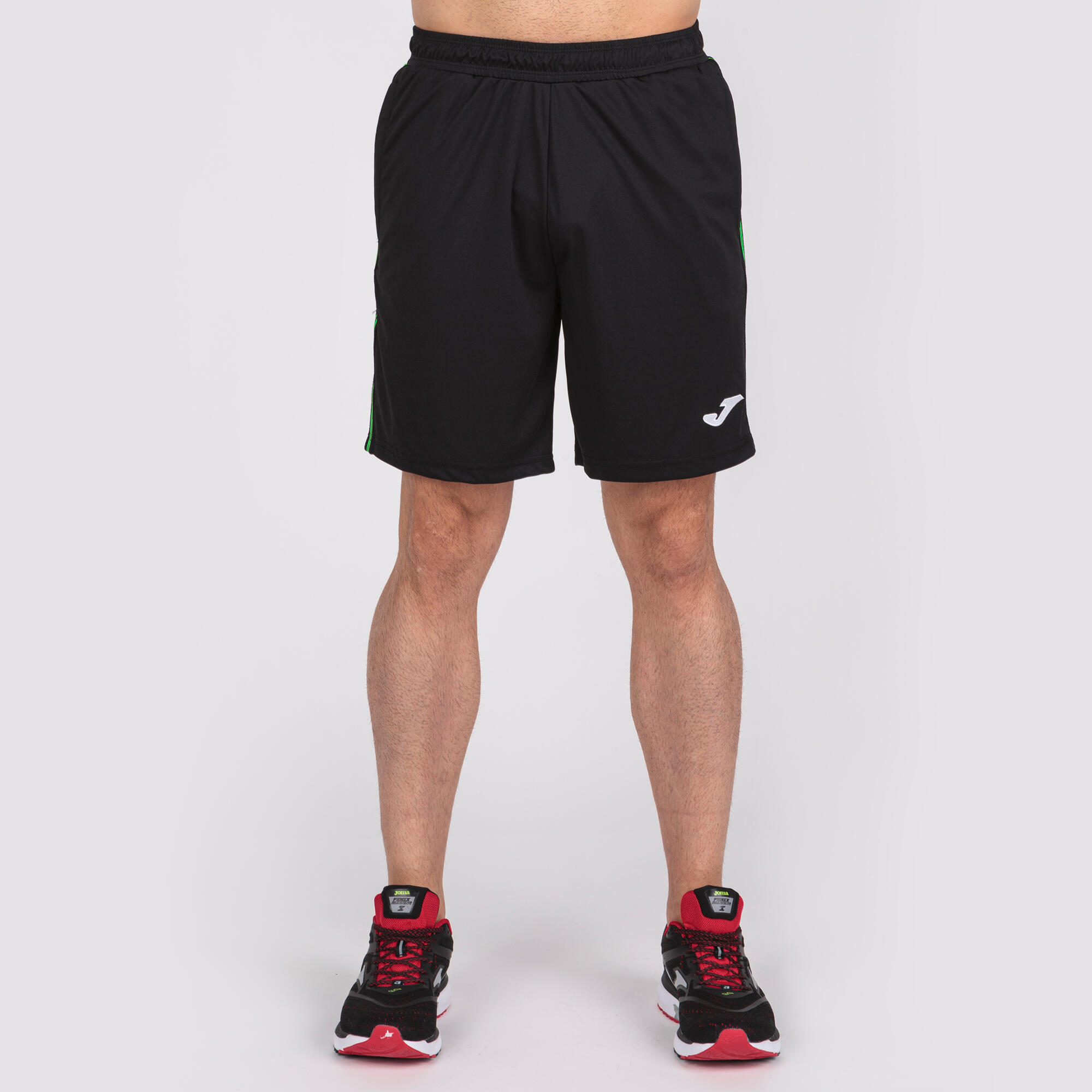 Bermuda Fútbol Niños Joma Classic Negro 5/5