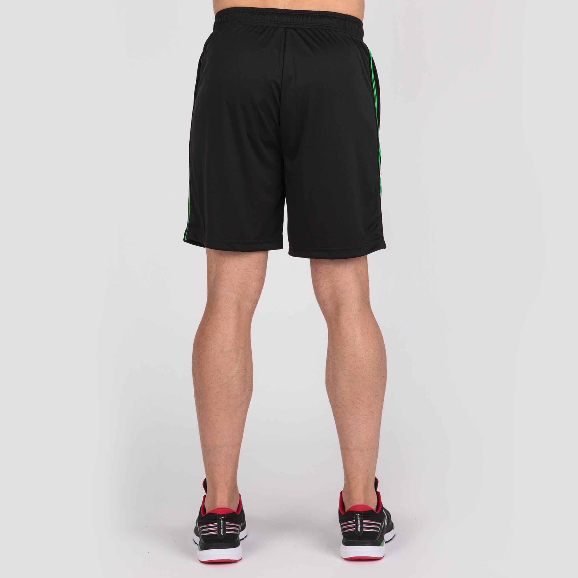 Bermuda Fútbol Niños Joma Classic Negro 3/5