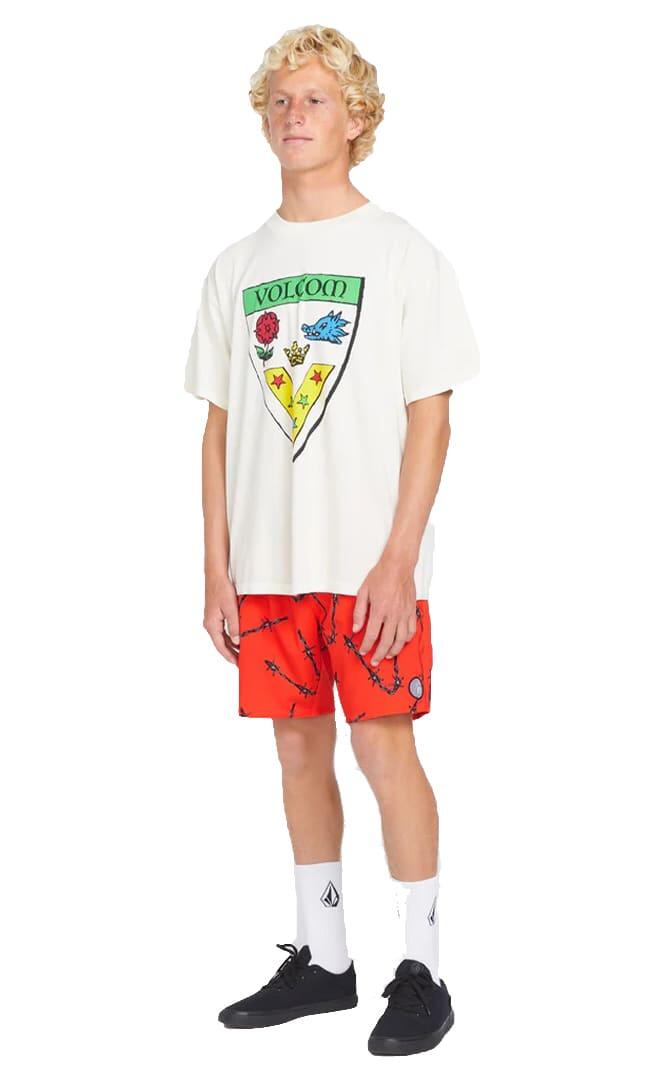 Lot De 3 T-Shirts Manches Courtes Volcom Homme - Taille S - Multicolore
