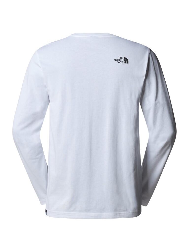 Camiseta Simple Dome Talla L Blanco - NF0A87QNFN4 3/4