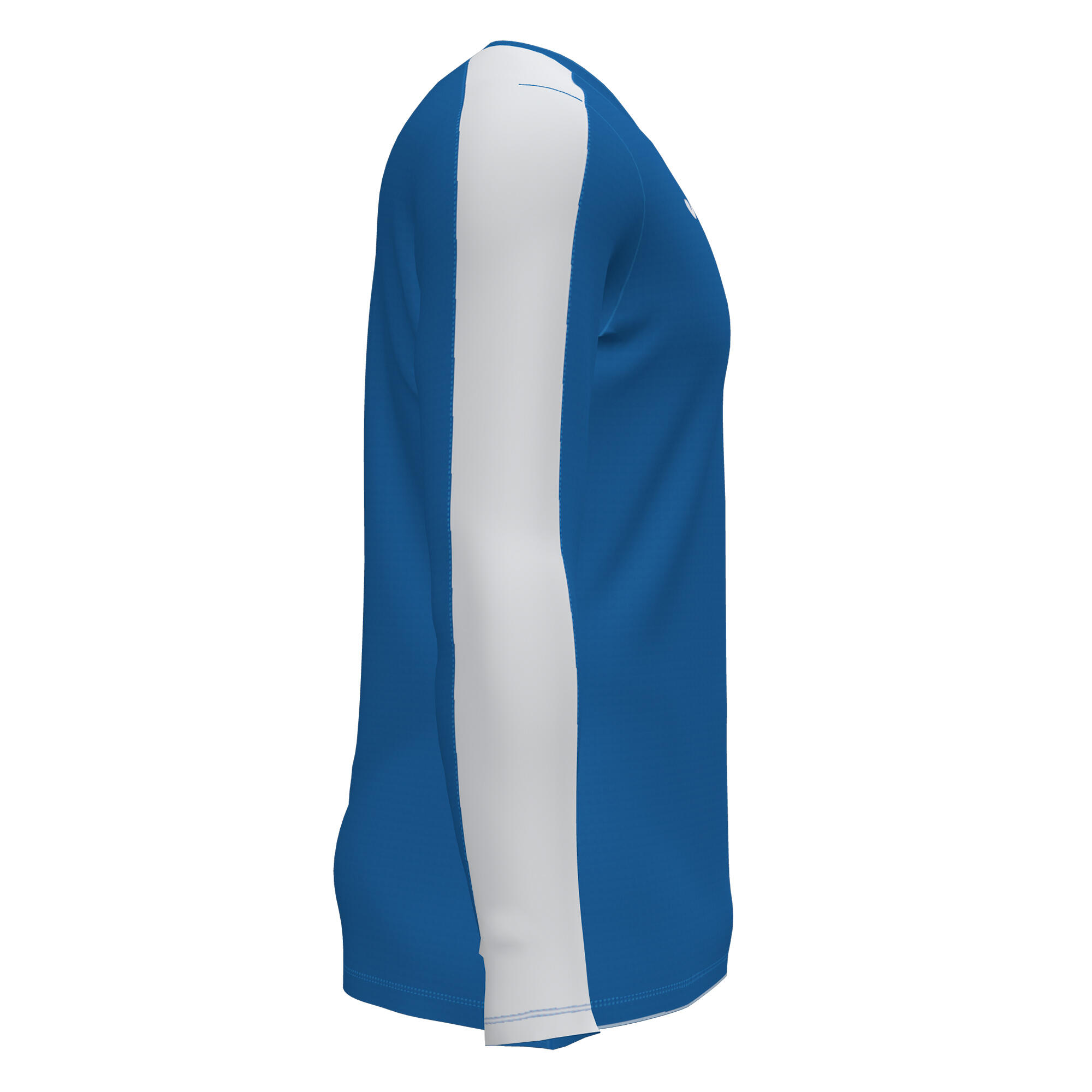 Camiseta Manga Larga Fútbol Hombre Joma Academy III Royal 4/4