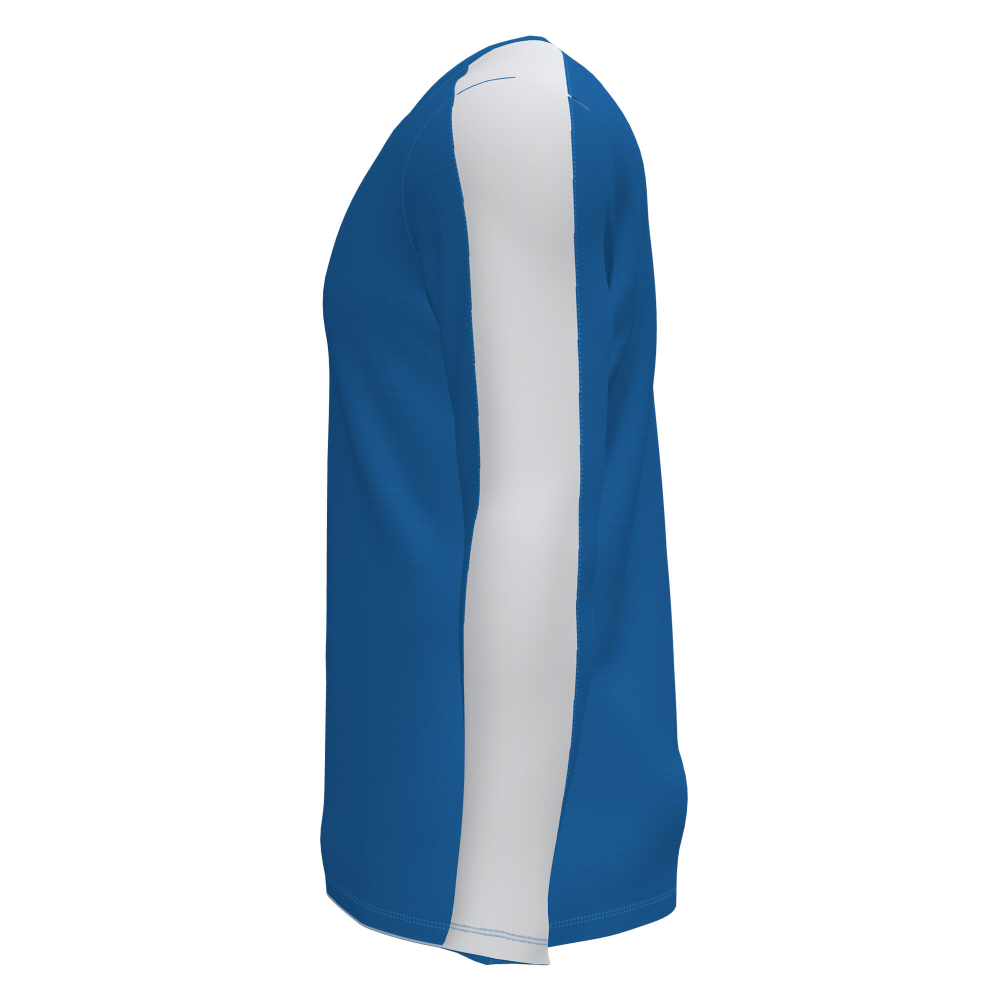 Camiseta Manga Larga Fútbol Hombre Joma Academy III Royal 3/4