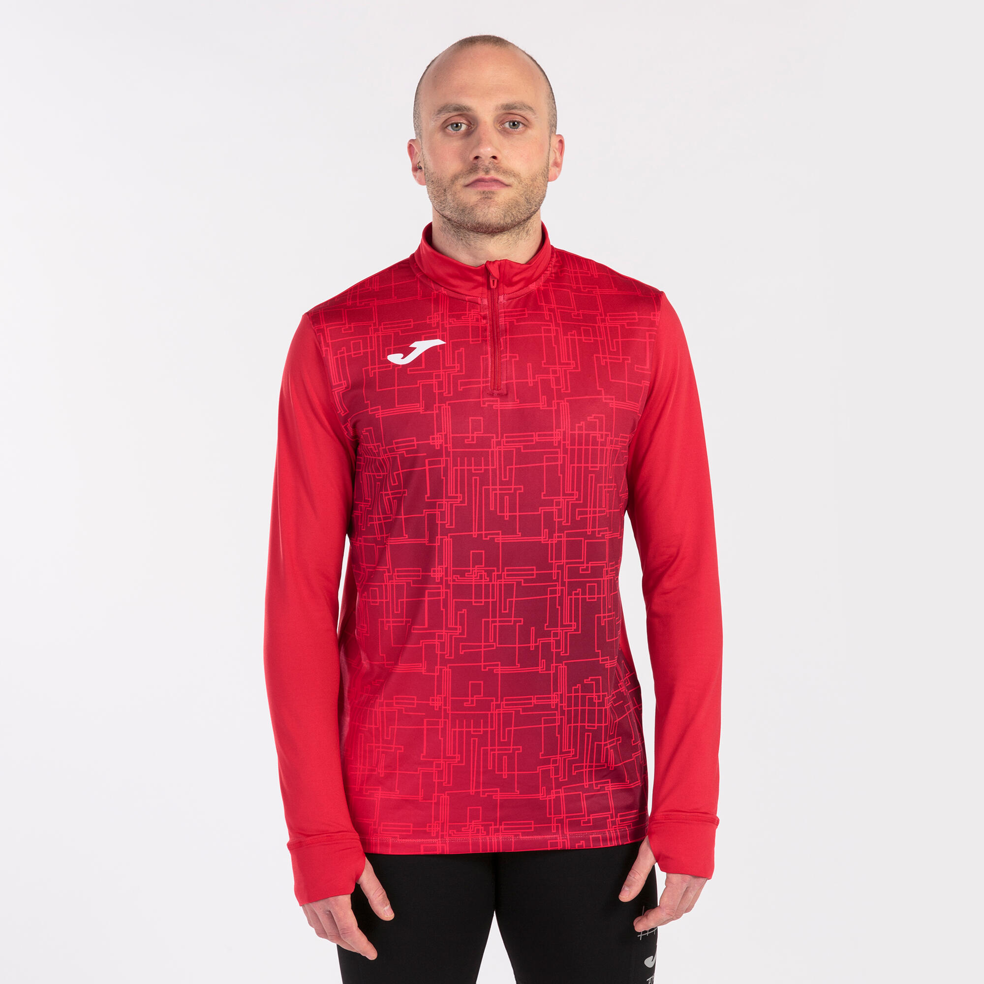 Sudadera Running Niños Joma Elite VIII Rojo 2/5