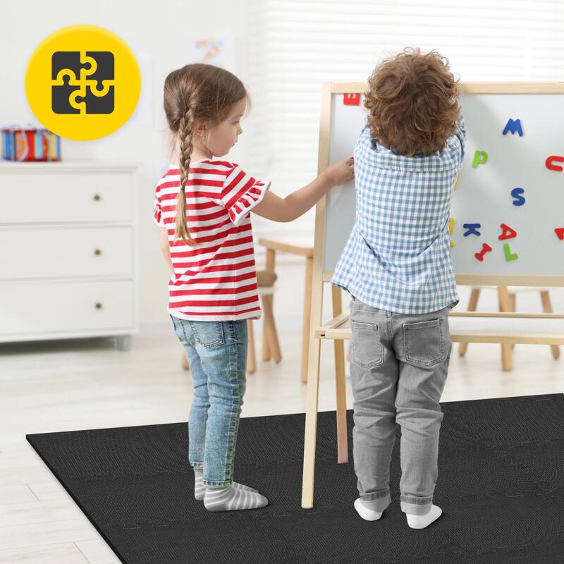 Piankowa mata ochronna pod sprzęt fitness 4FIZJO PUZZLE