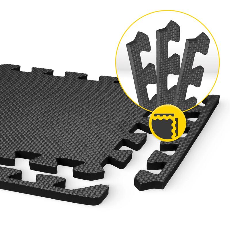 Piankowa mata ochronna pod sprzęt fitness 4FIZJO PUZZLE
