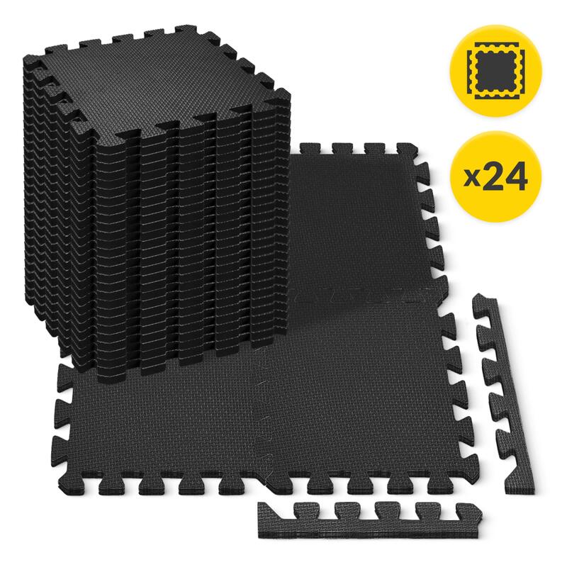 Piankowa mata ochronna pod sprzęt fitness 4FIZJO PUZZLE