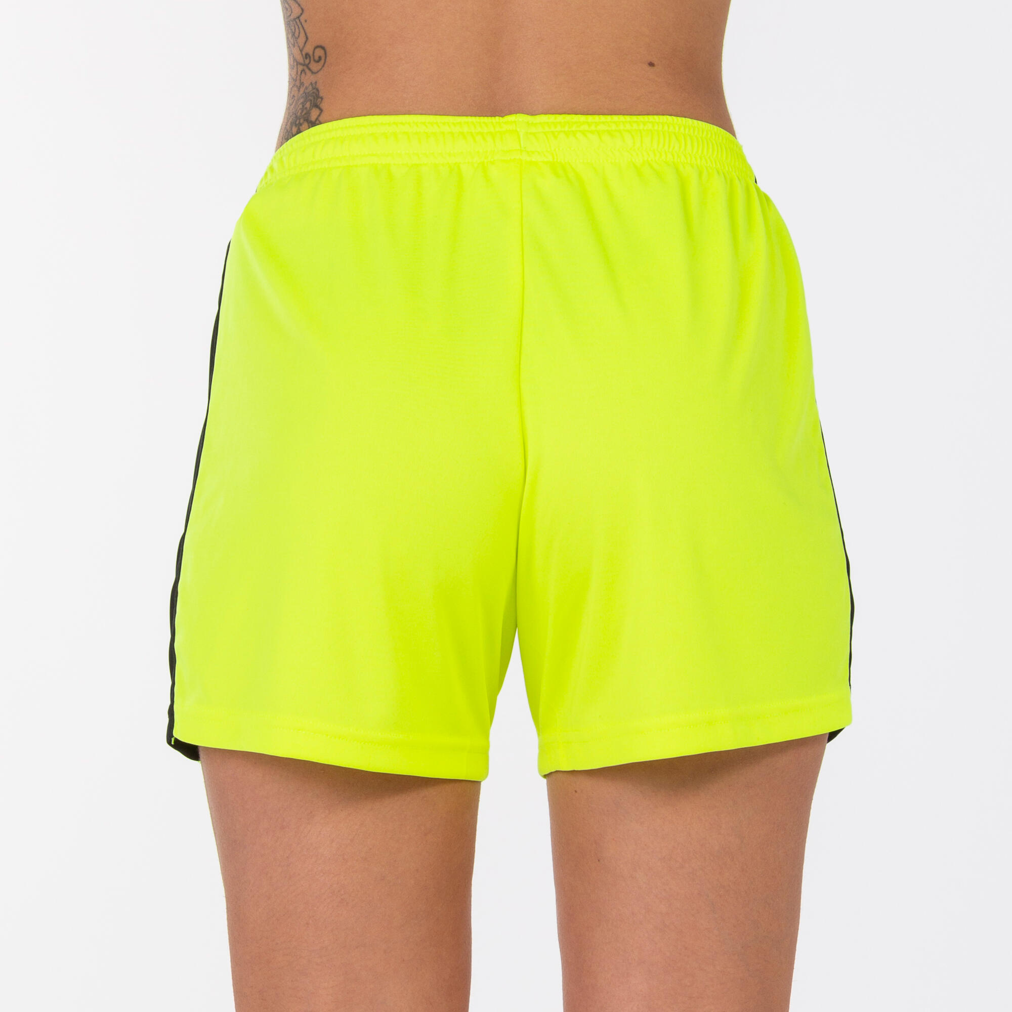 Calções Futebol Criança Joma Maxi Amarelo Fluor 3/5